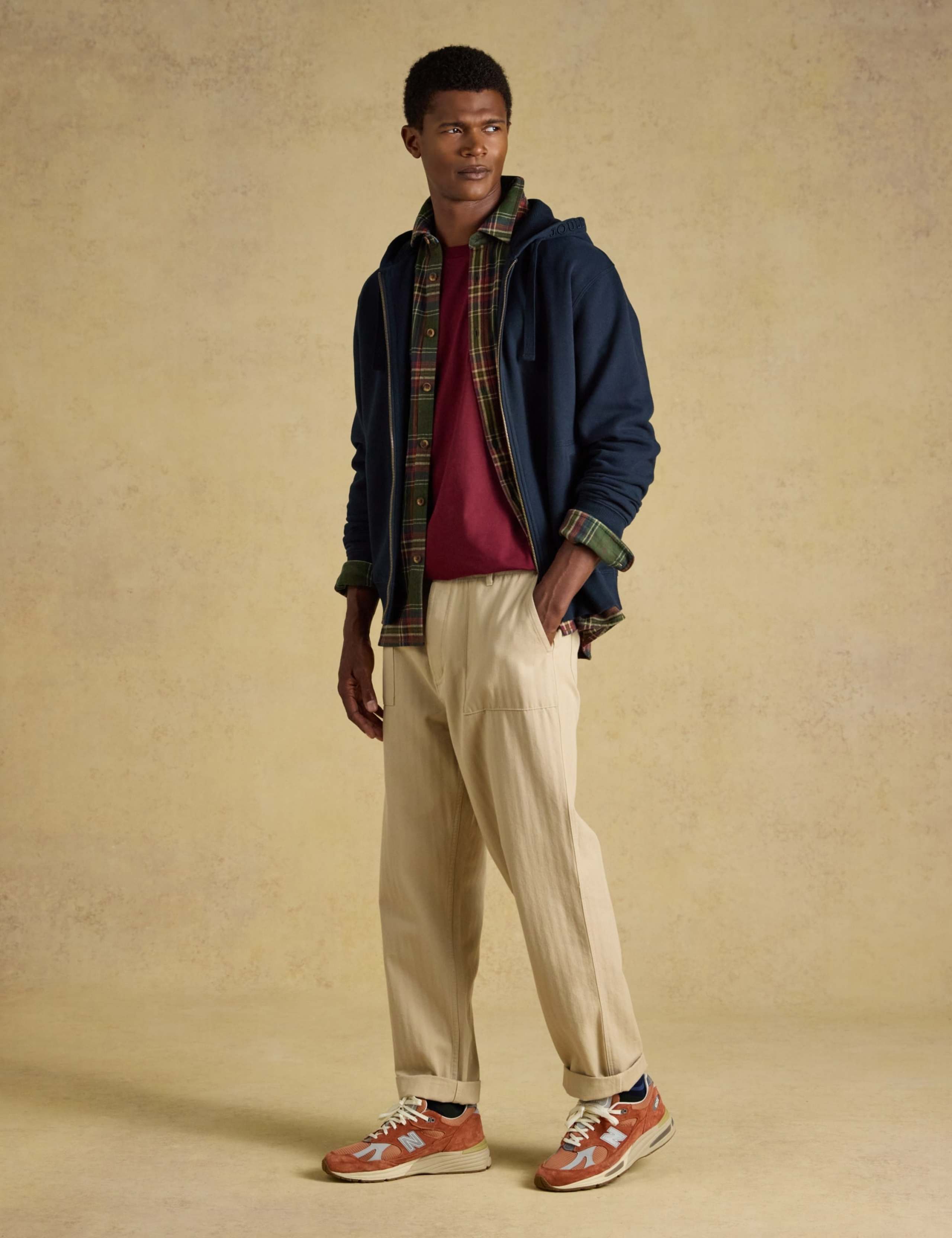 Cotton Rich Zip Through Hoodie 3 of 7