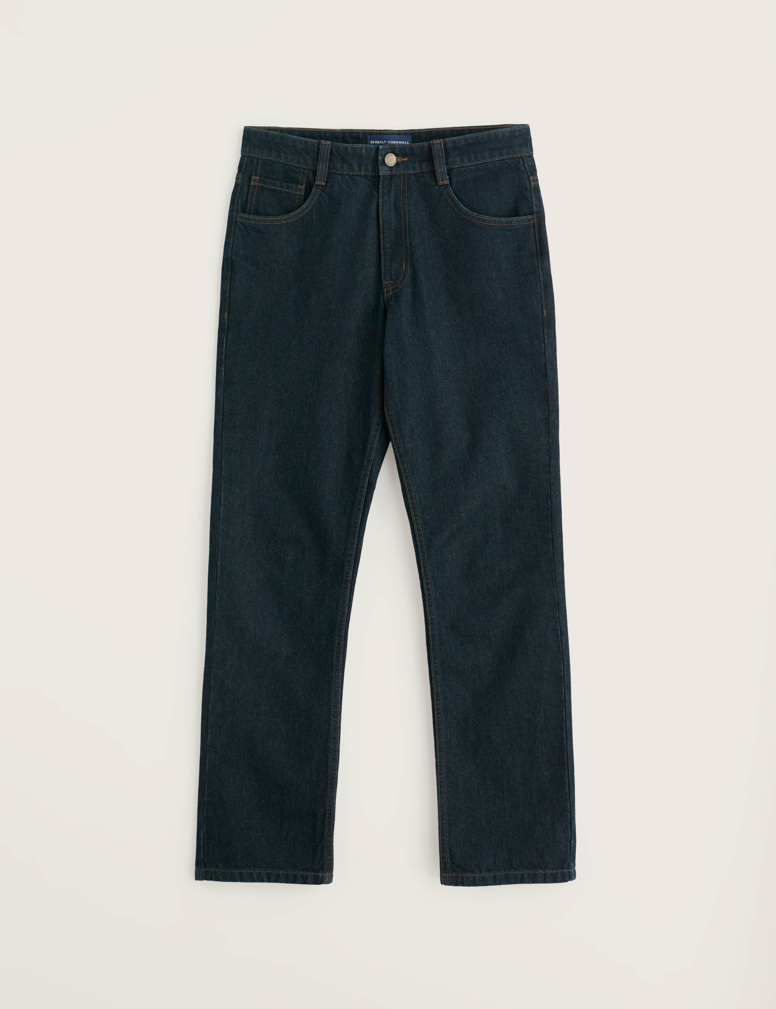 Pure Cotton Denim Slim Fit Jeans 2 of 5
