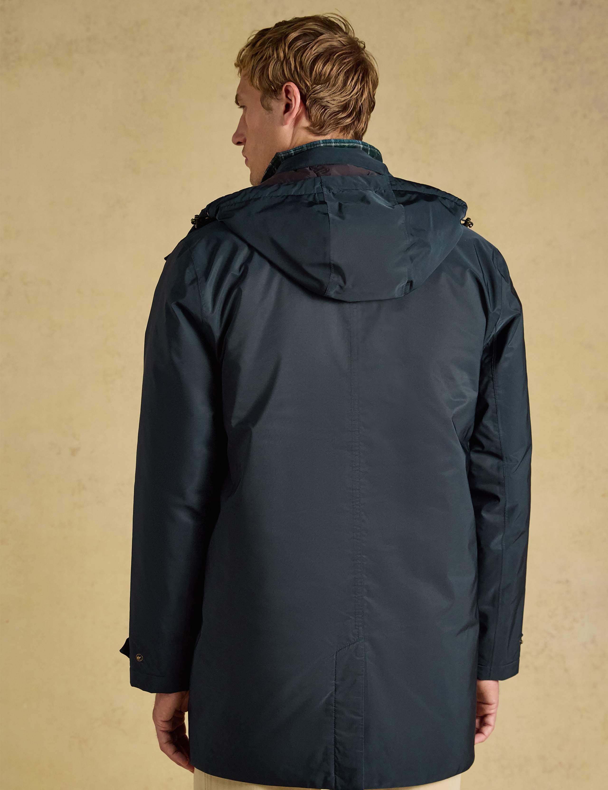 Waterproof Hooded Longline Car Coat 7 of 10