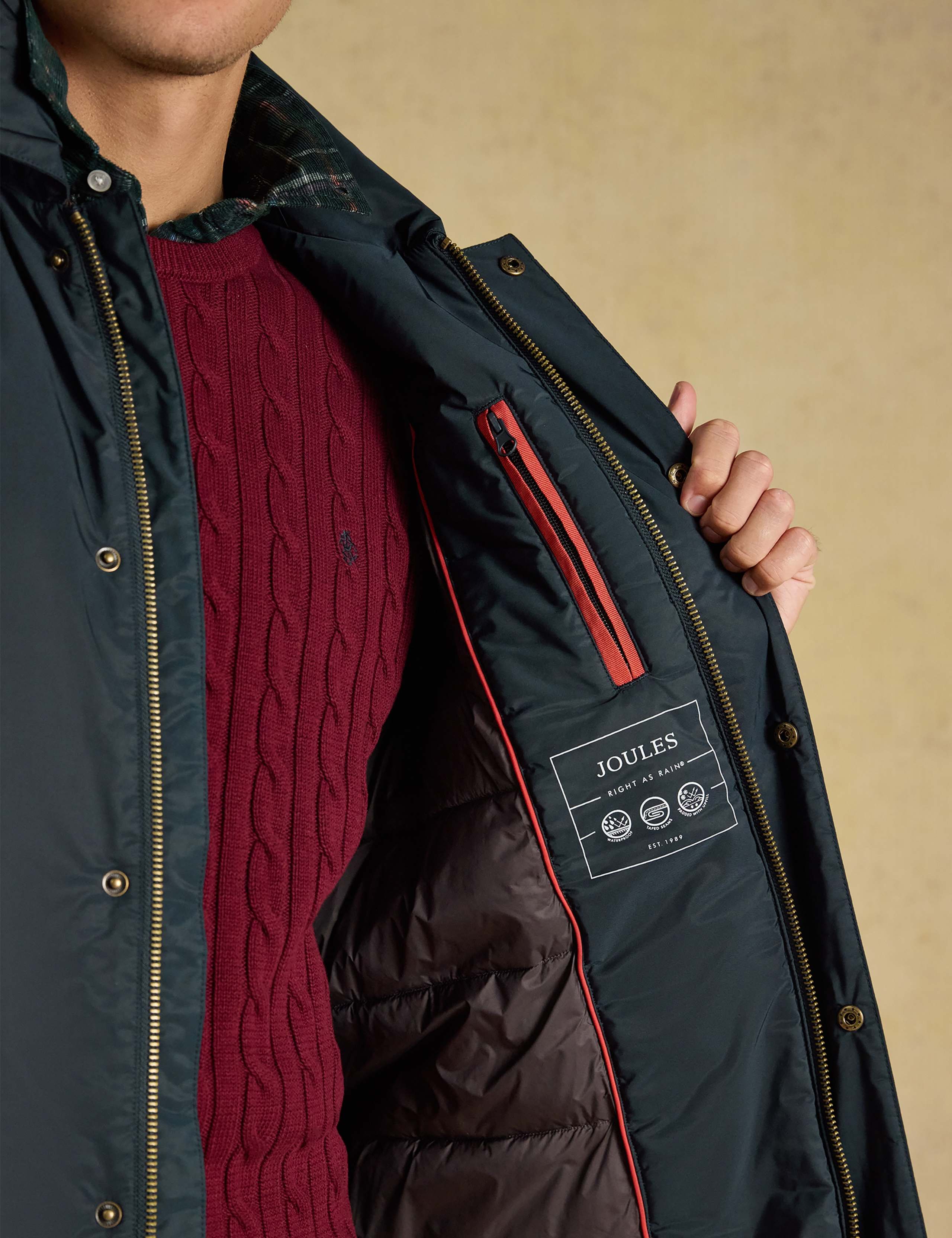 Waterproof Hooded Longline Car Coat 9 of 10