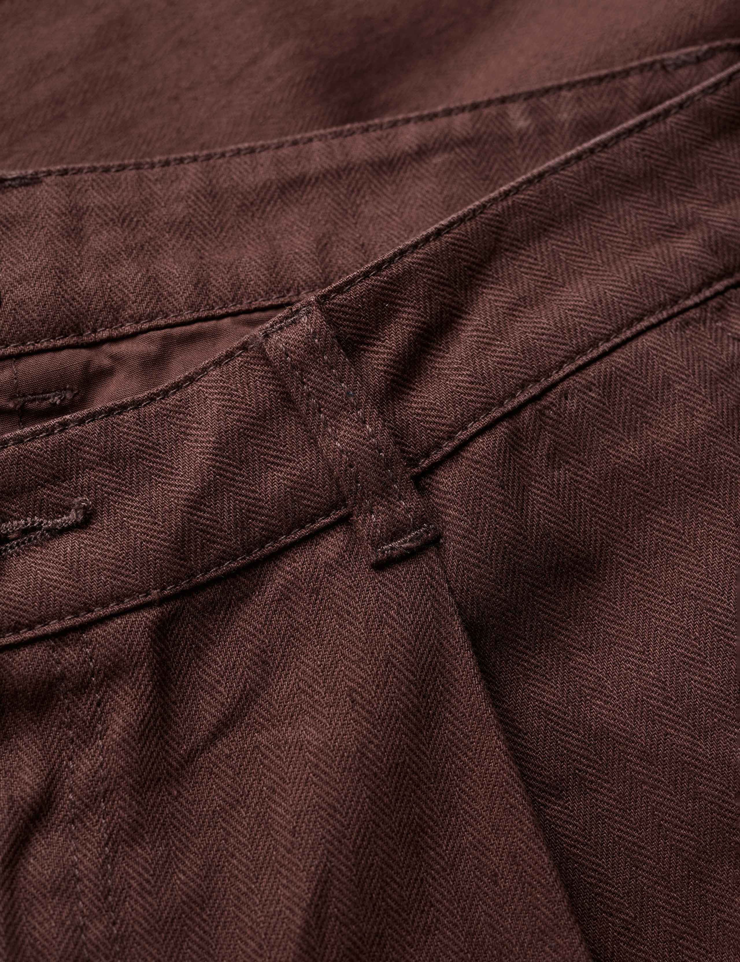 Tapered Fit Linen Rich Chinos 4 of 5