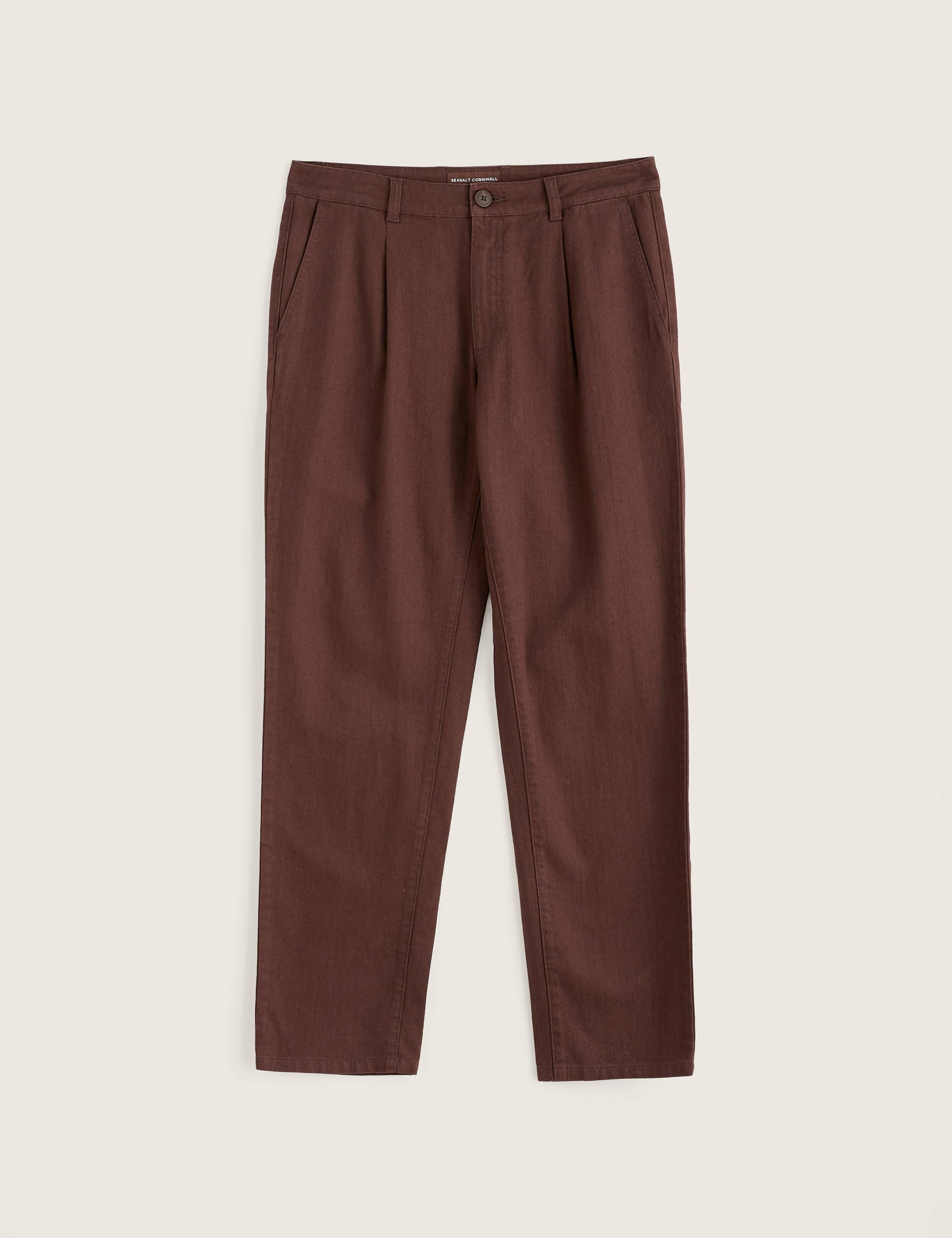 Tapered Fit Linen Rich Chinos 2 of 5