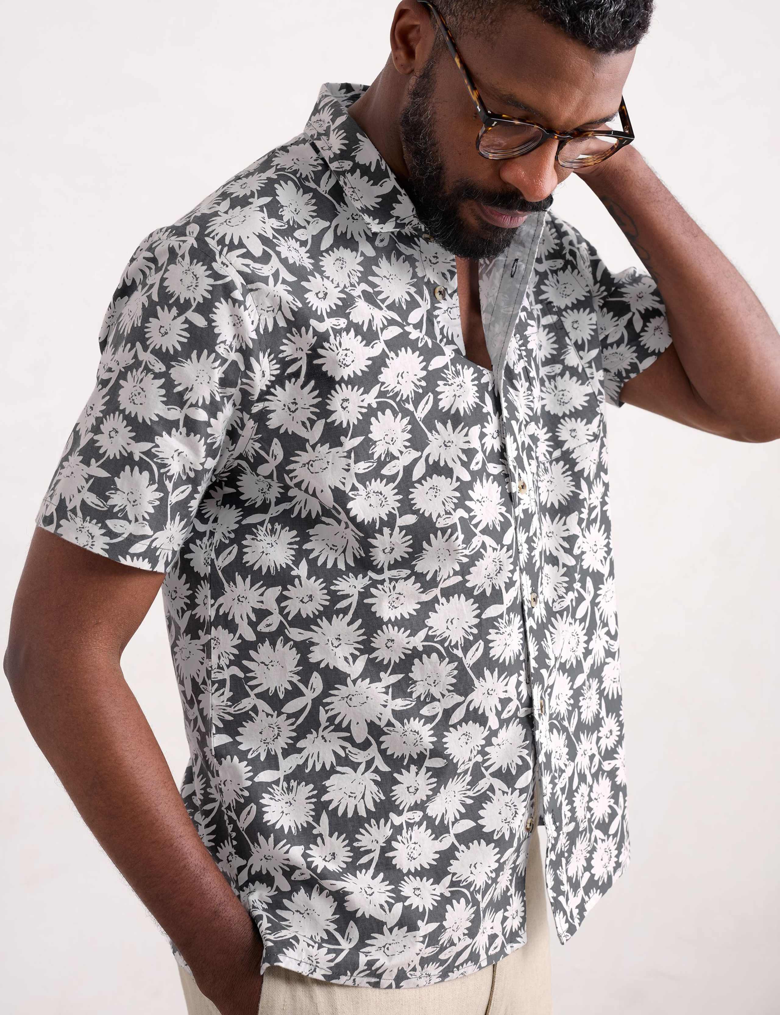 Pure Cotton Print Shirt 4 of 5