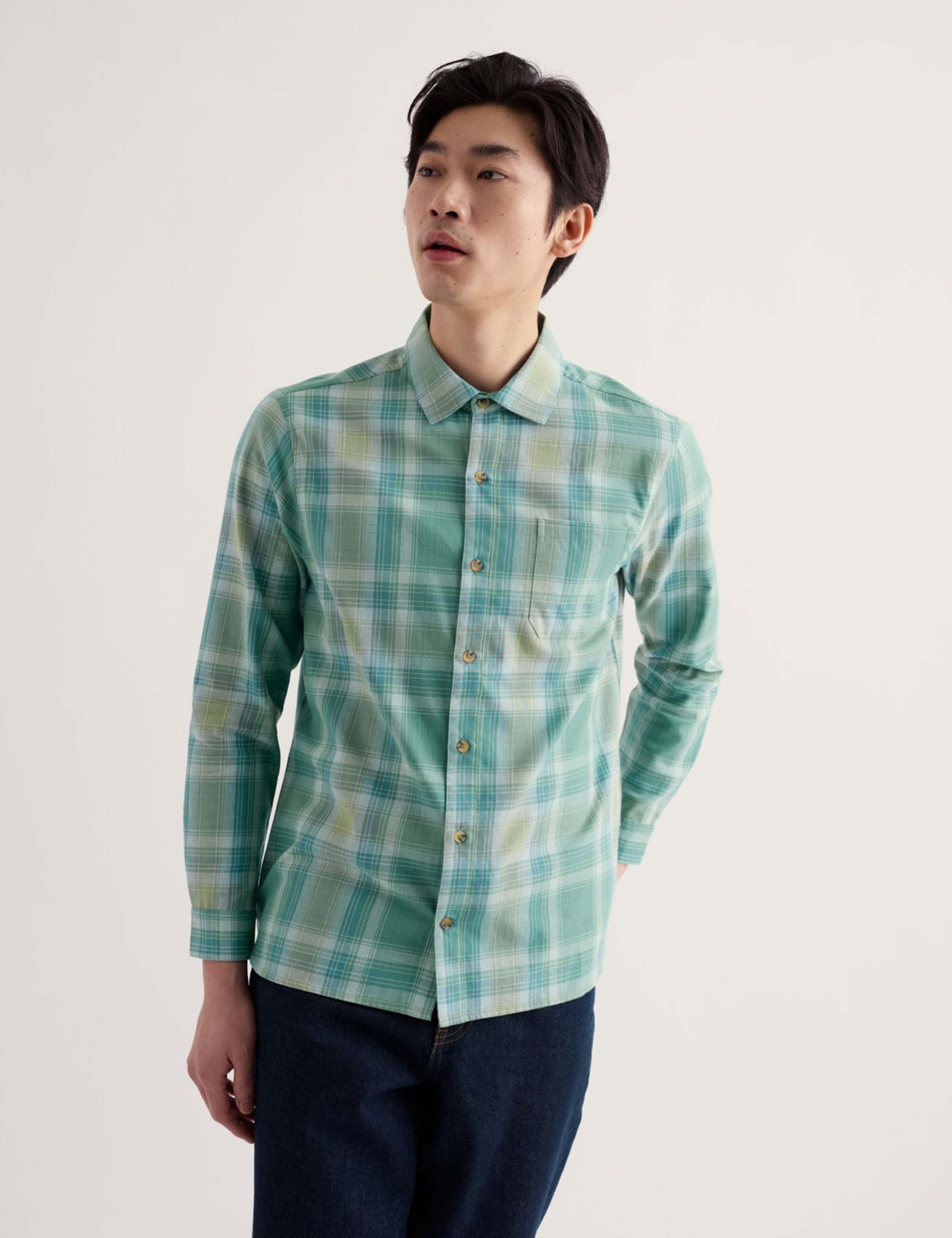 Pure Cotton Flannel Shirt 3 of 5