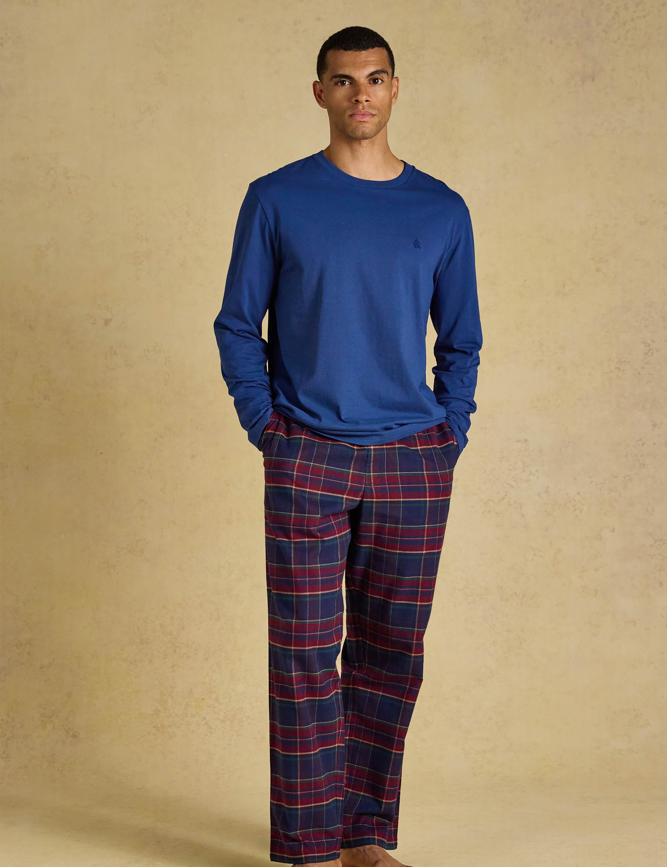 Pure Cotton Printed Pyjama Set 1 of 6