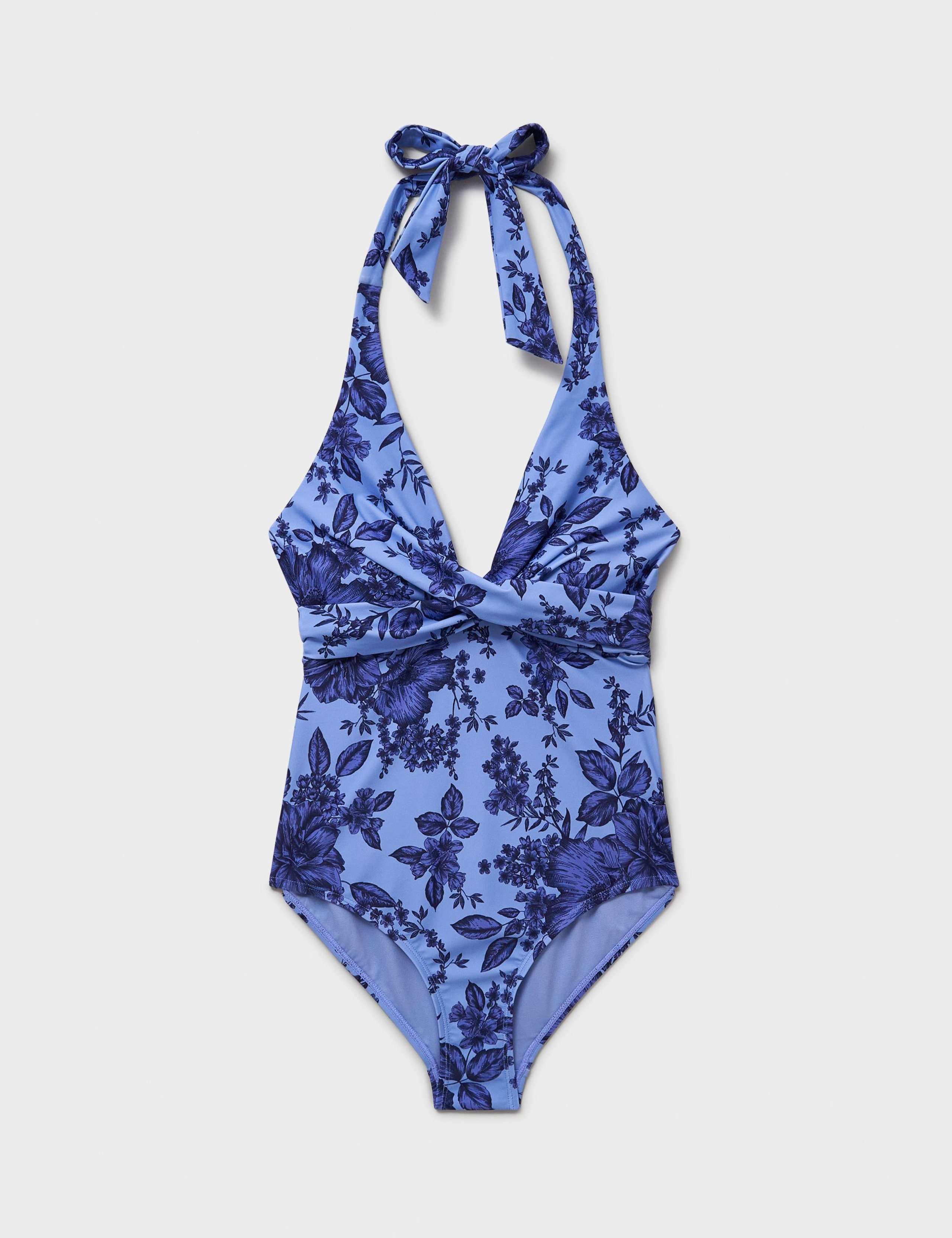 Floral Halterneck Swimsuit 2 of 5