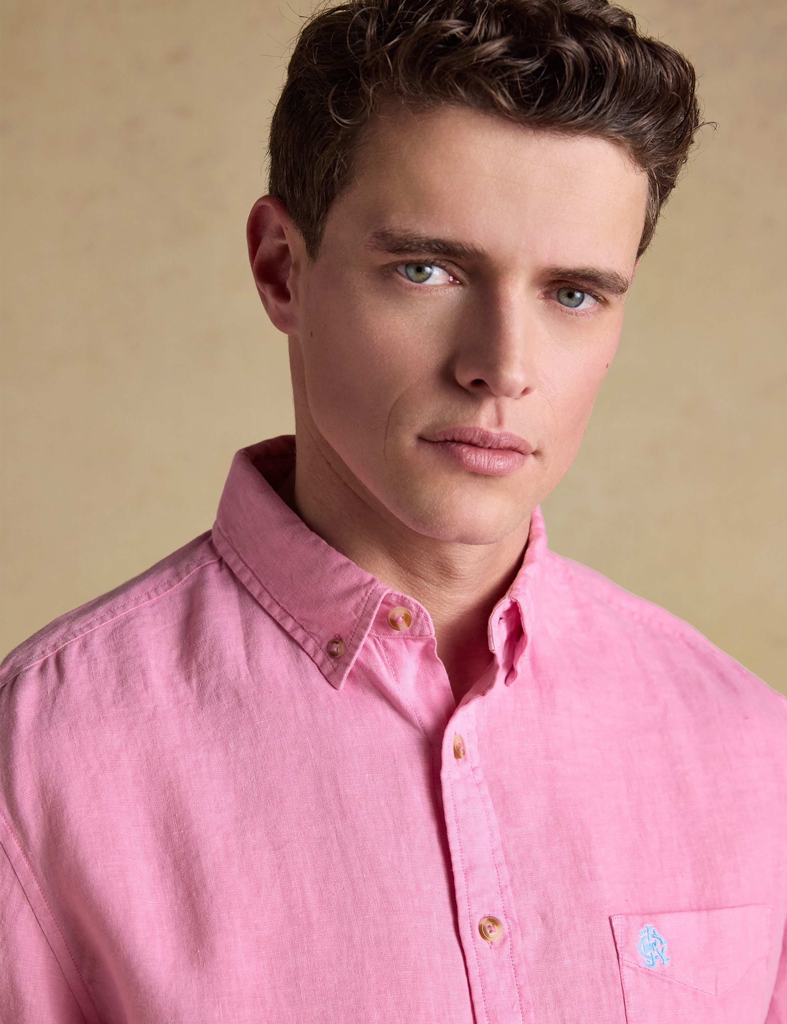 Regular Fit Pure Linen Shirt 5 of 8