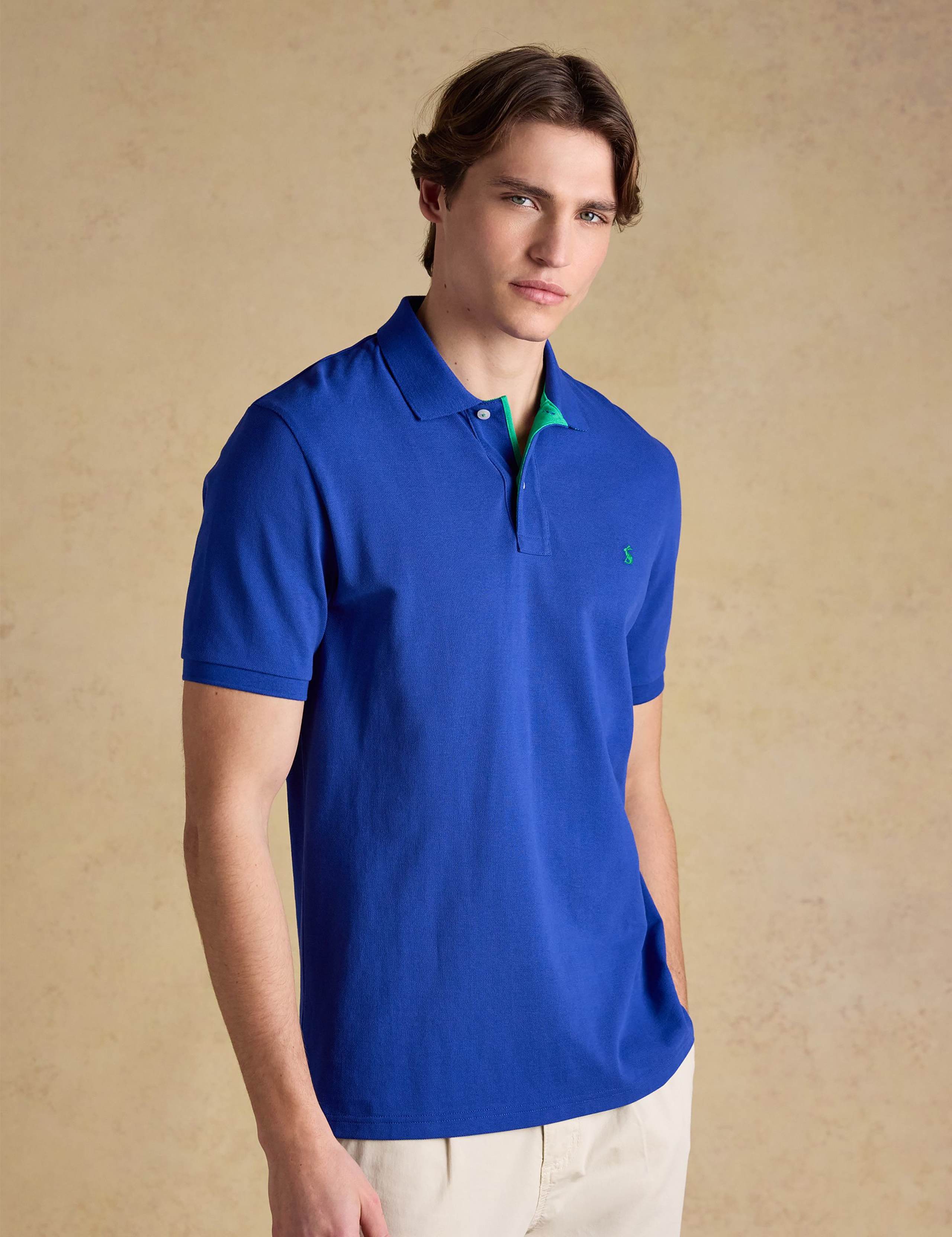 Pure Cotton Pique Polo Shirt 3 of 9