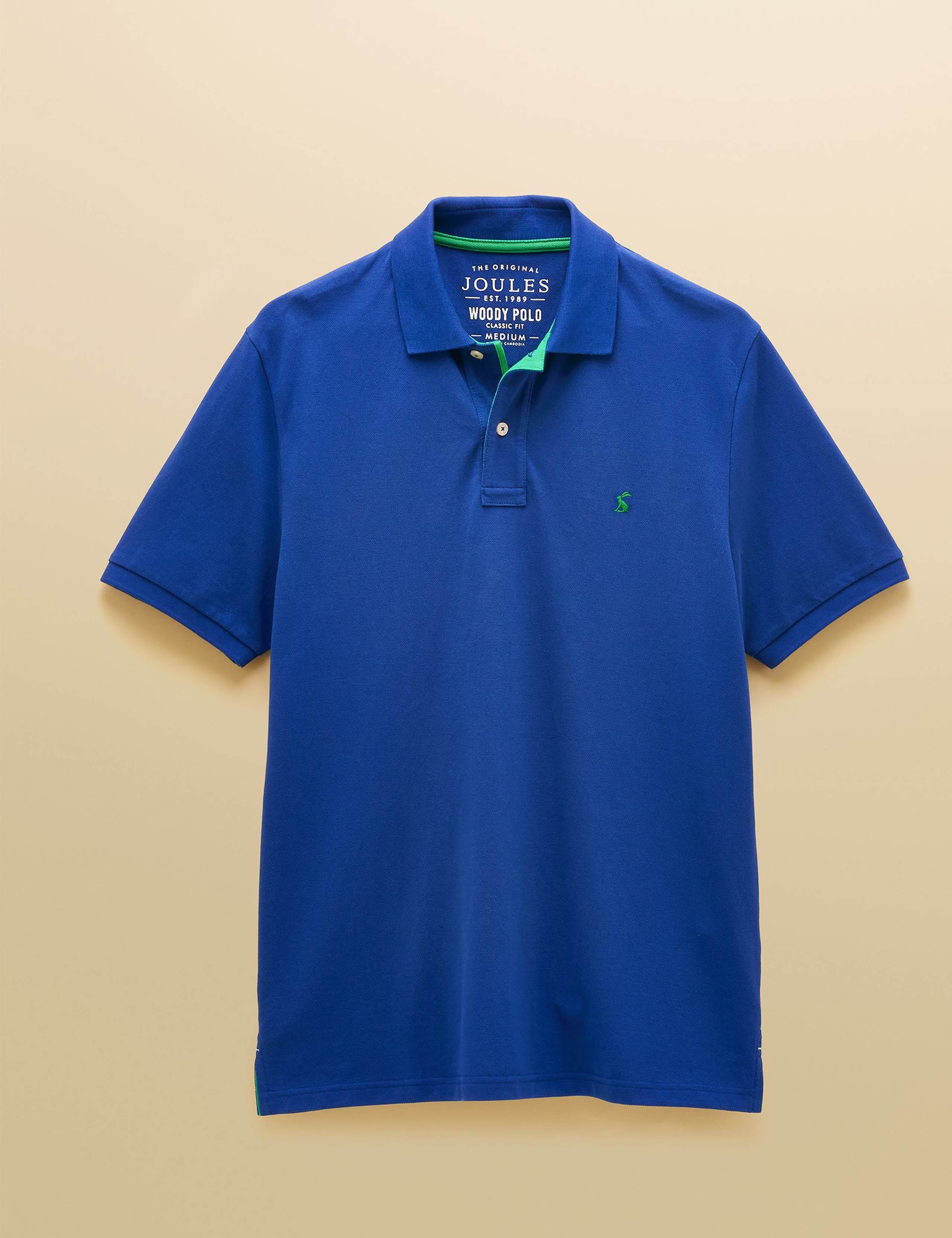 Pure Cotton Pique Polo Shirt 2 of 9