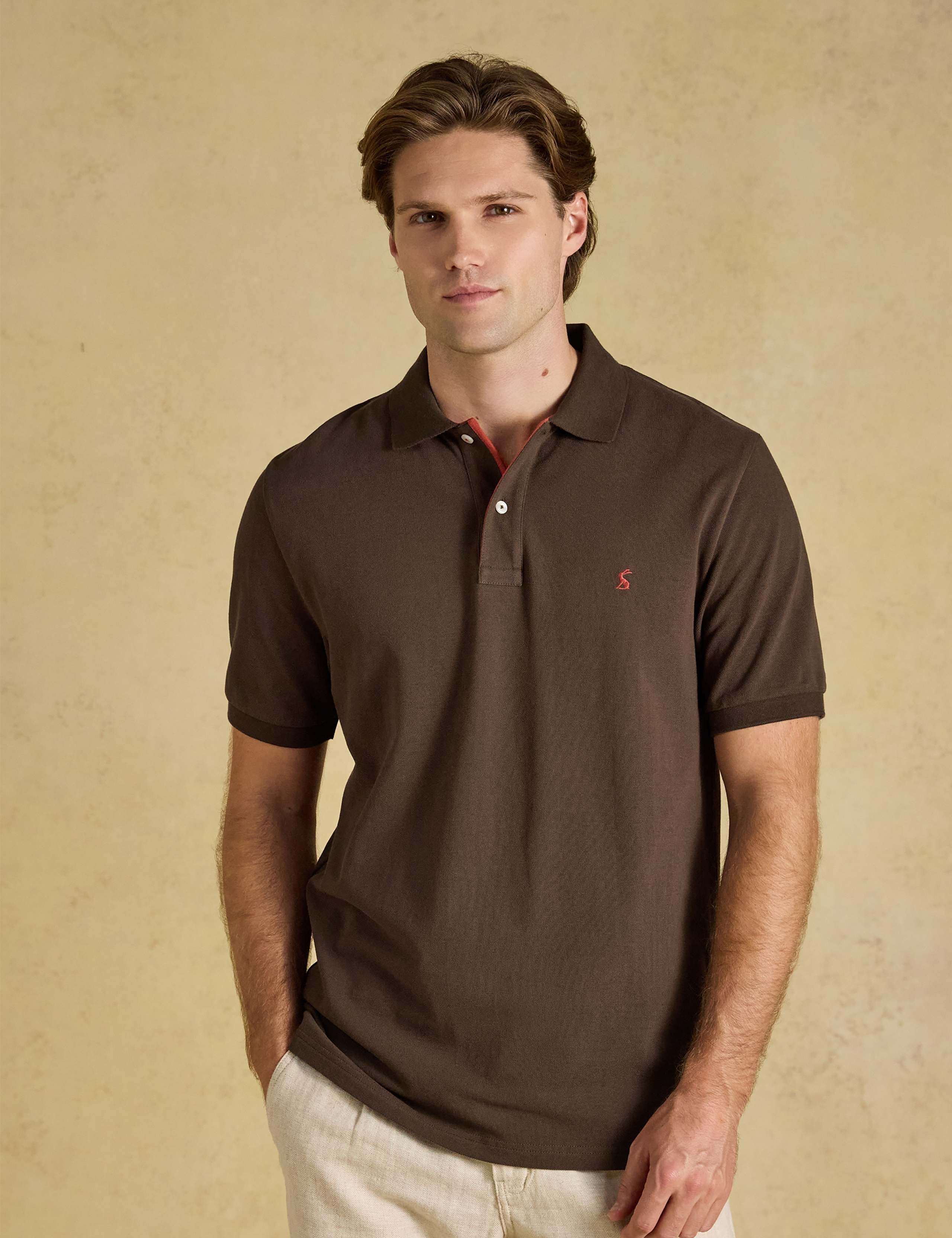 Pure Cotton Pique Polo Shirt 1 of 9