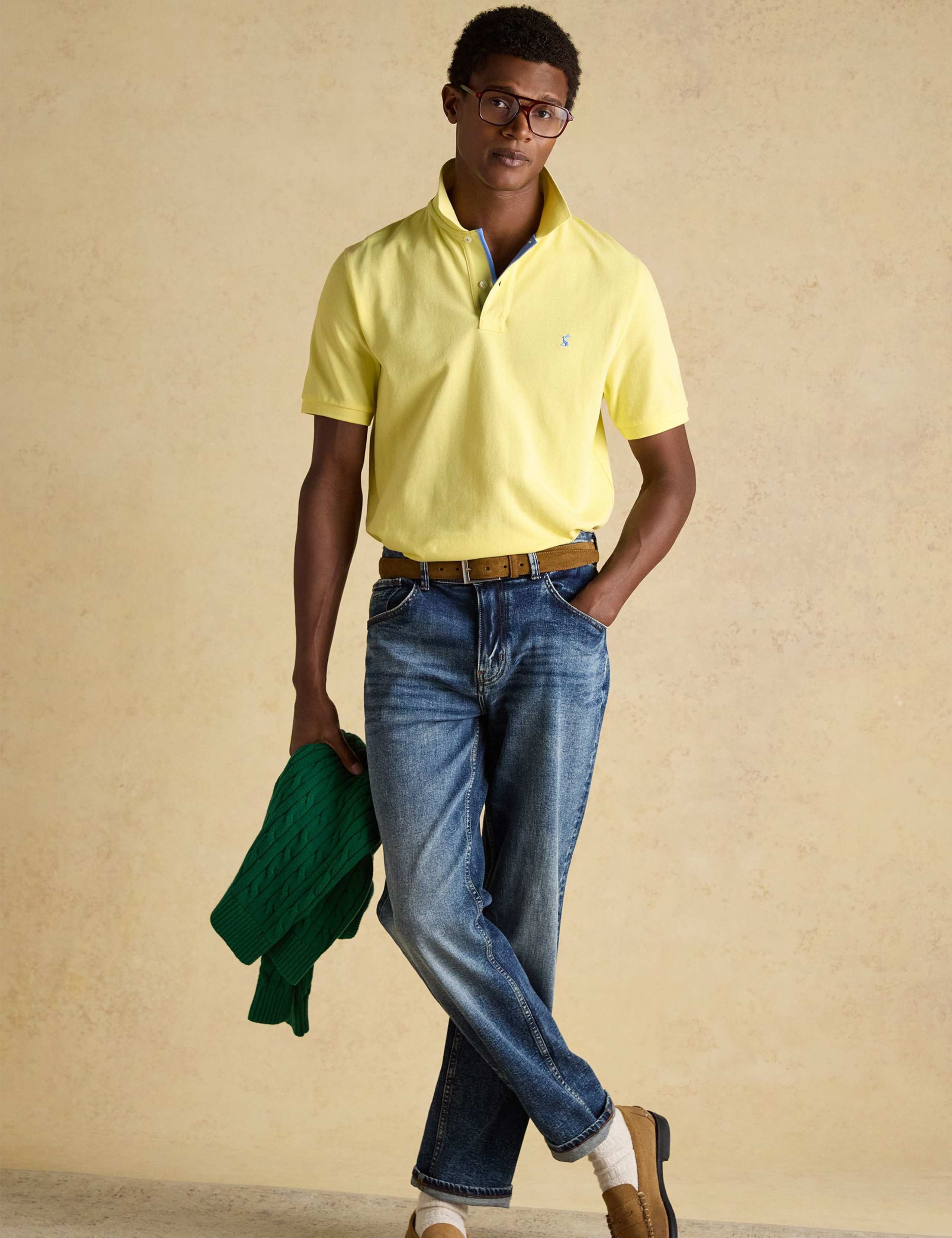 Pure Cotton Pique Polo Shirt 4 of 9