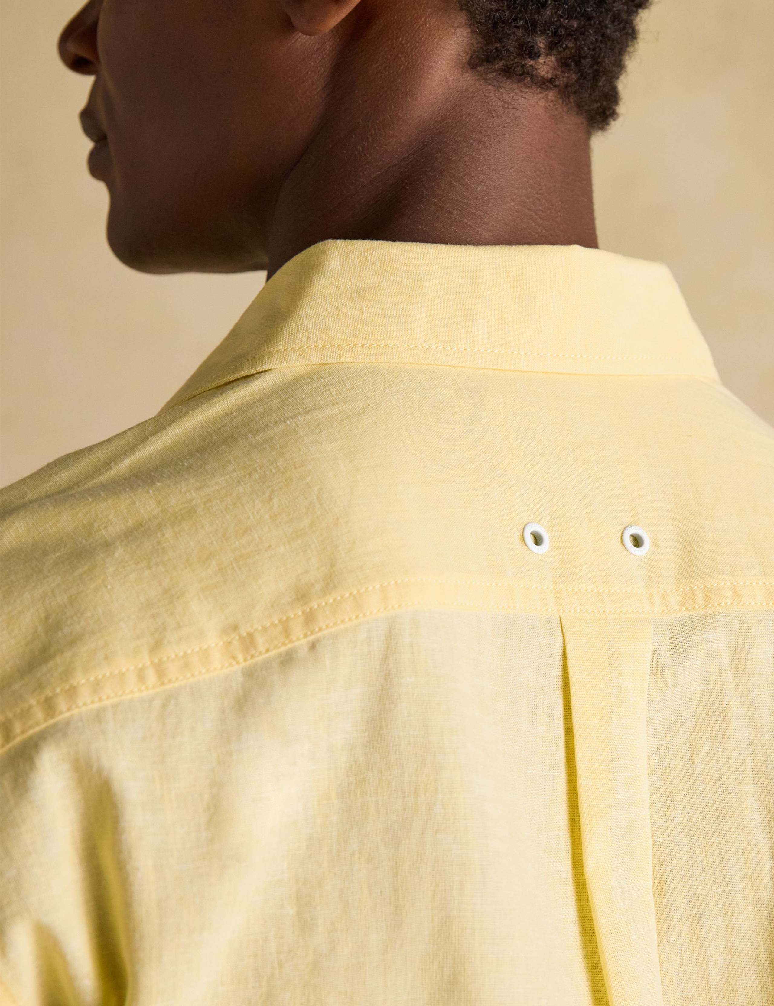 Regular Fit Linen Rich Shirt 6 of 9