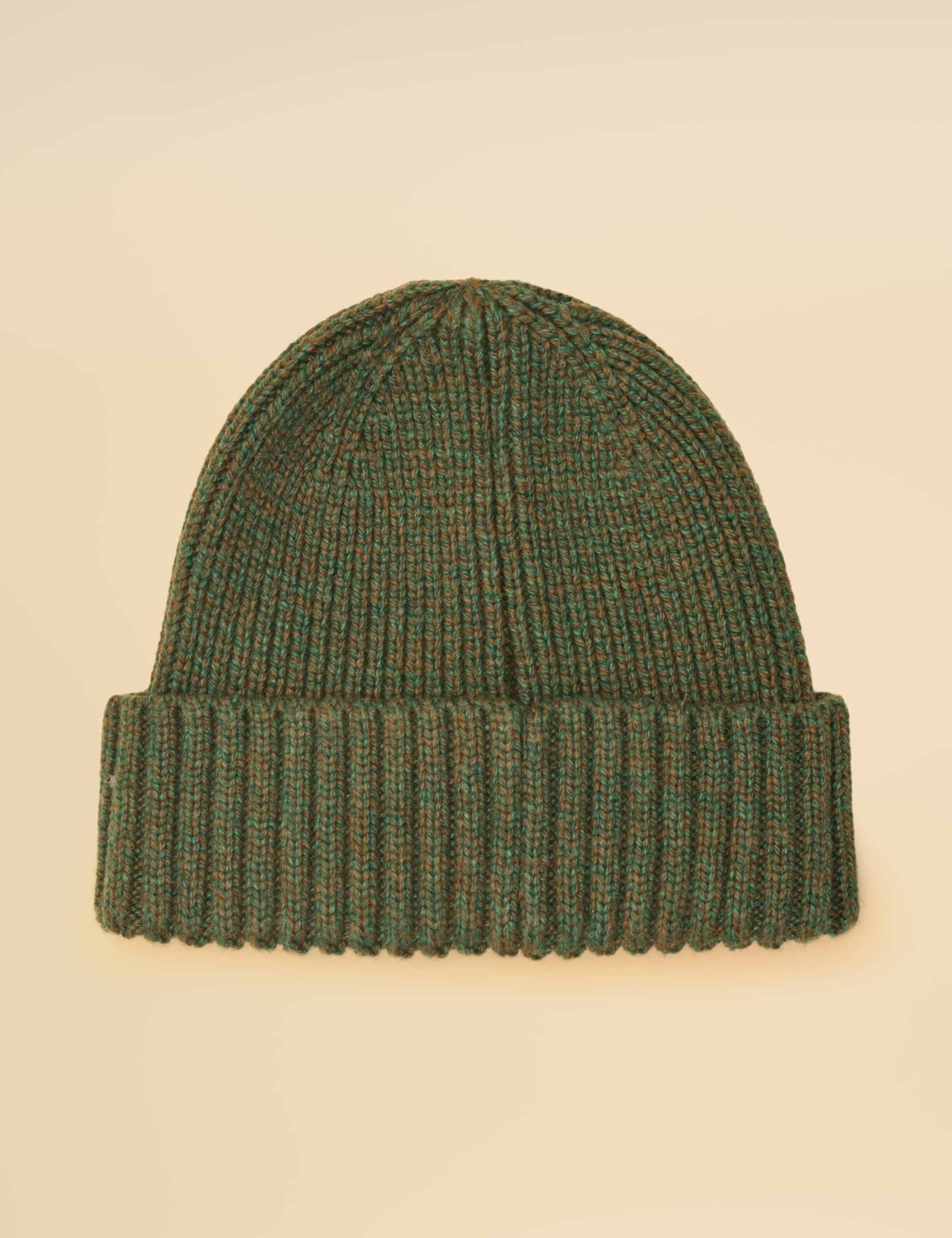 Wool Blend Textured Beanie Hat 4 of 6