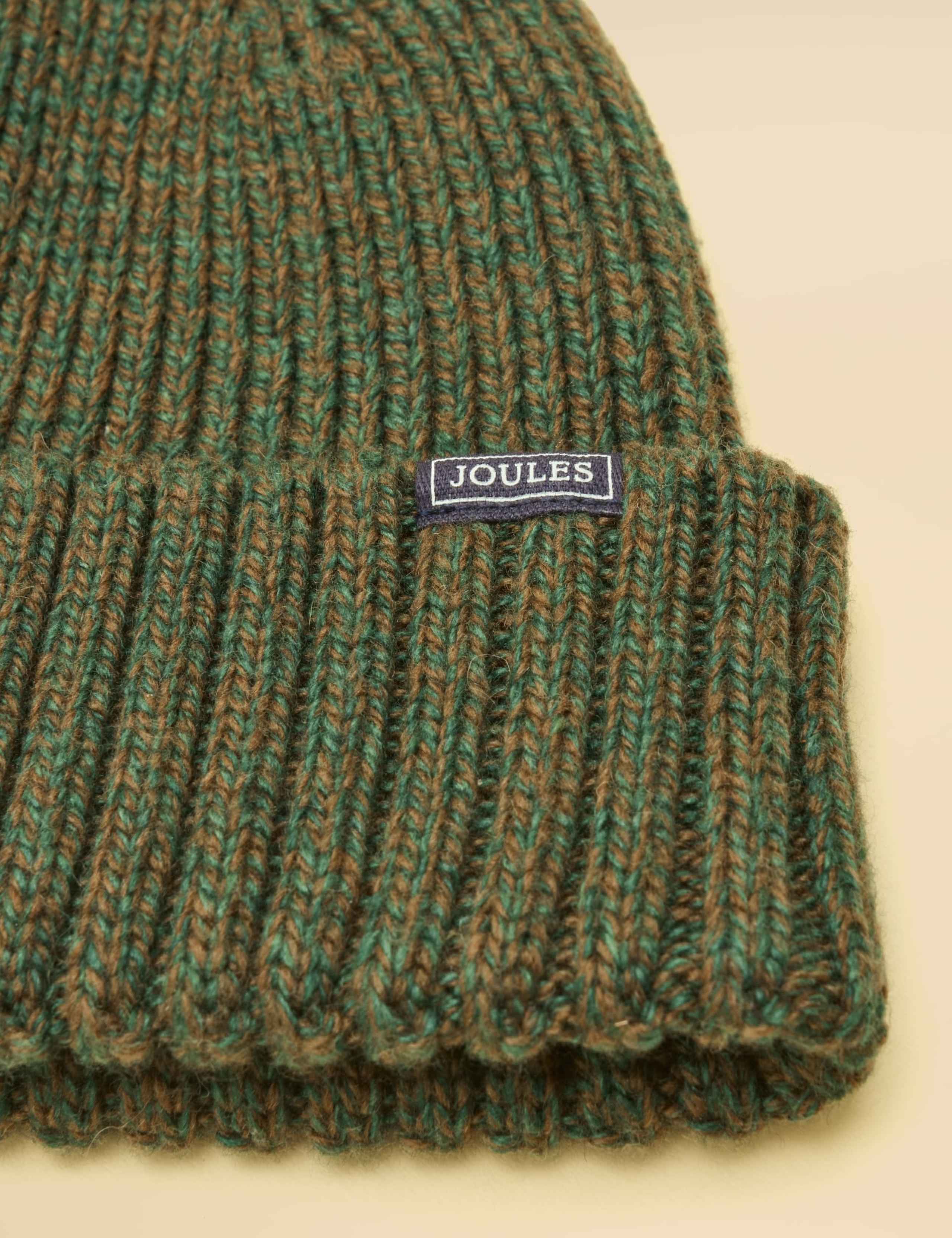 Wool Blend Textured Beanie Hat 5 of 6