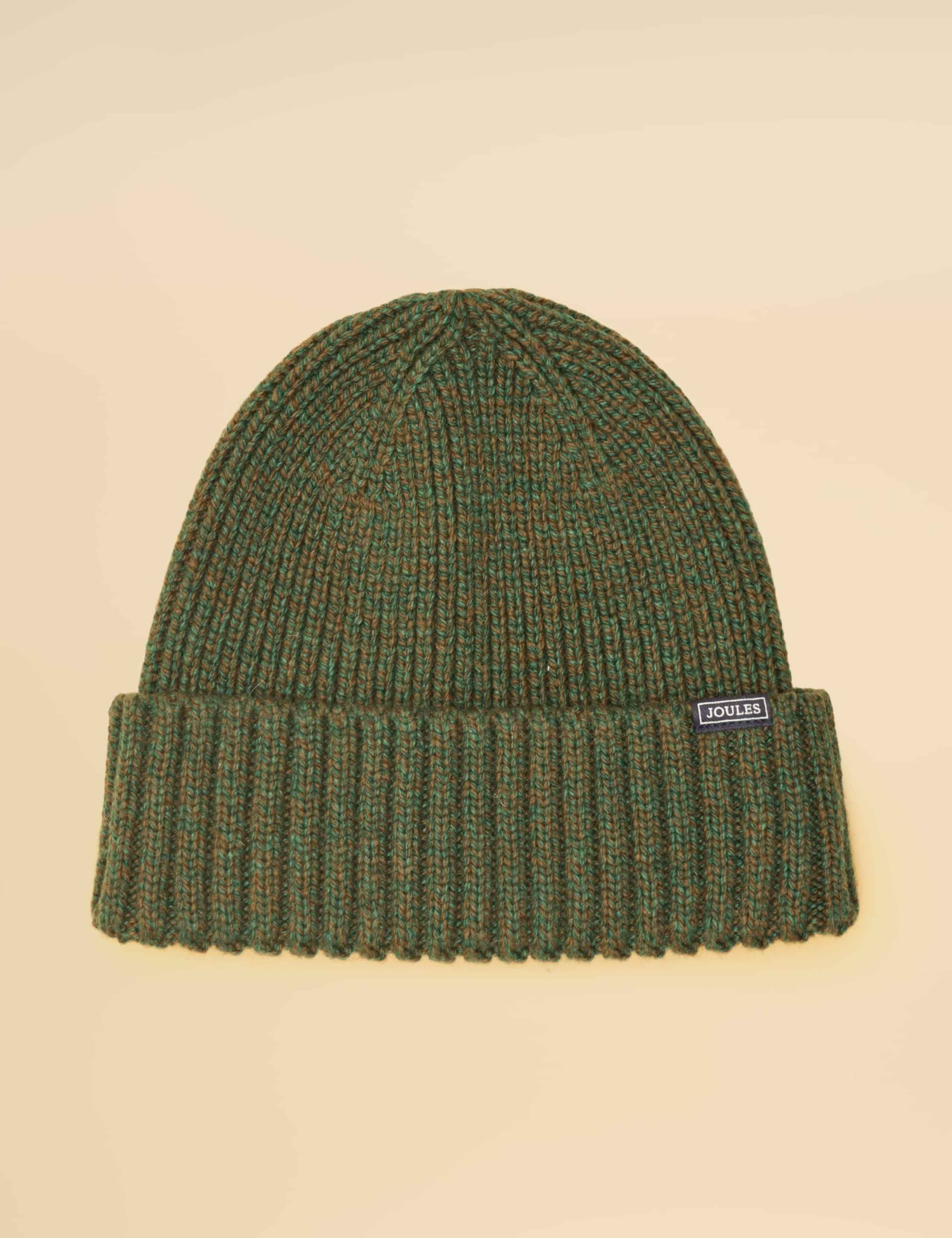 Wool Blend Textured Beanie Hat 2 of 6