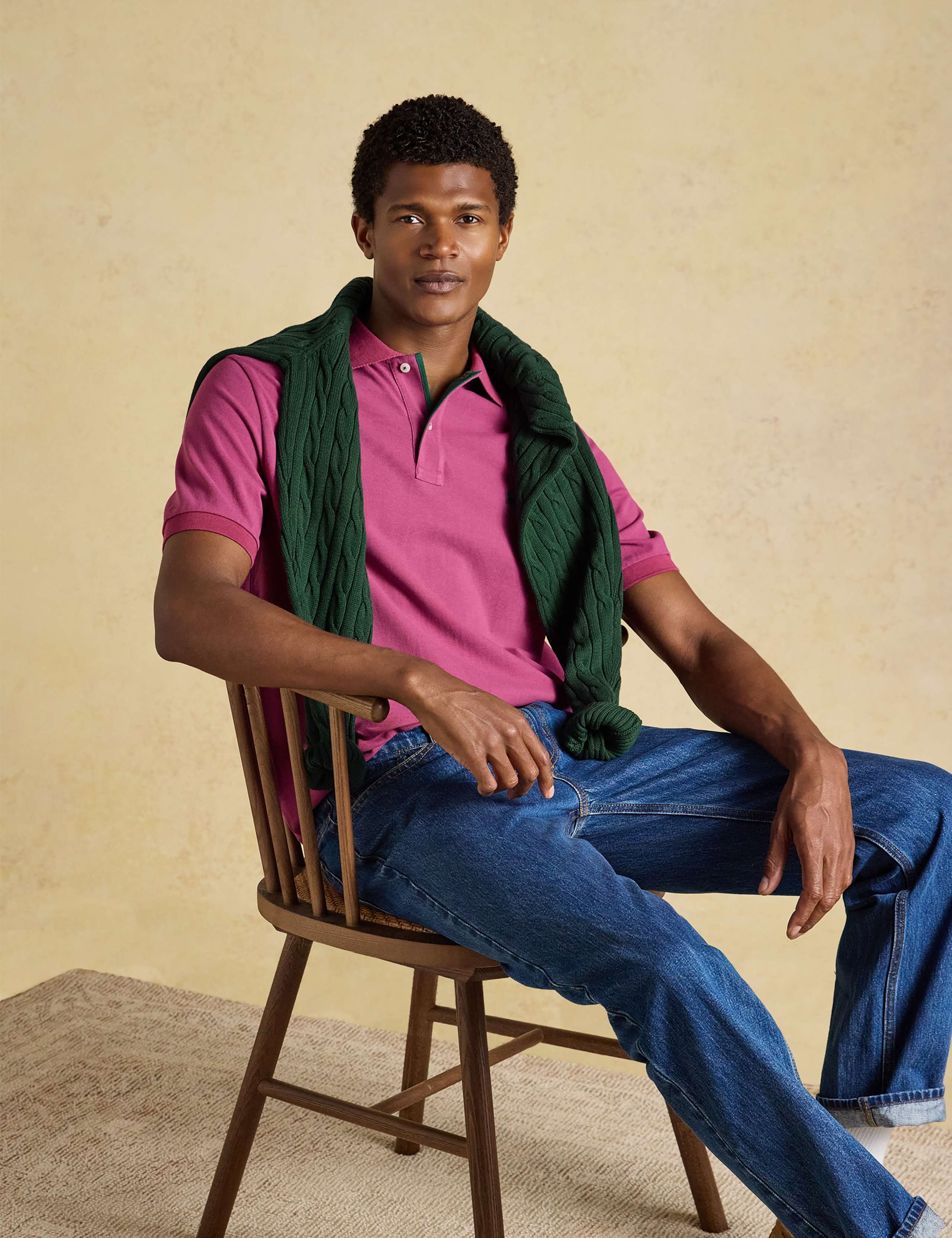 Pure Cotton Pique Short Sleeve Polo Shirt 2 of 5