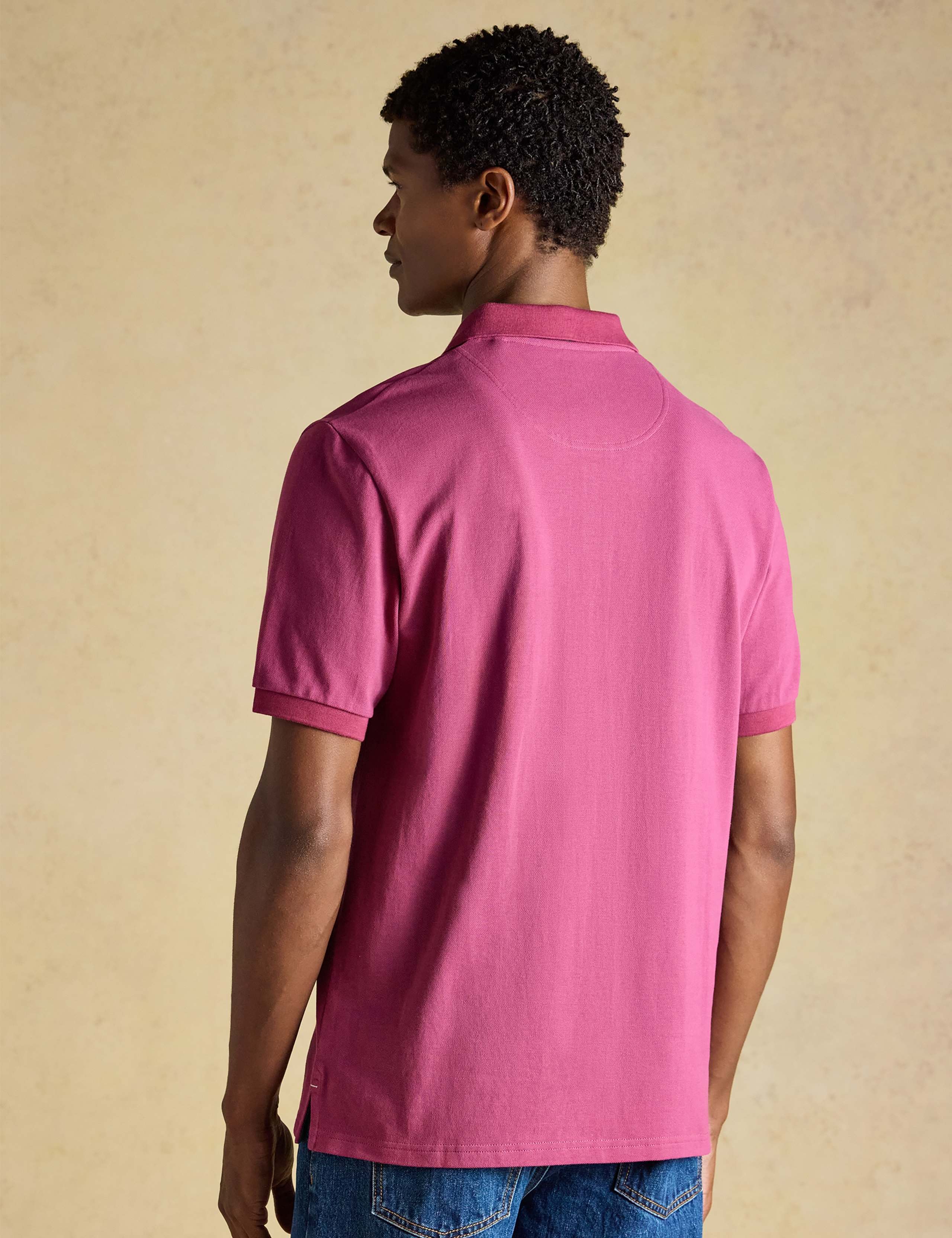 Pure Cotton Pique Short Sleeve Polo Shirt 4 of 5