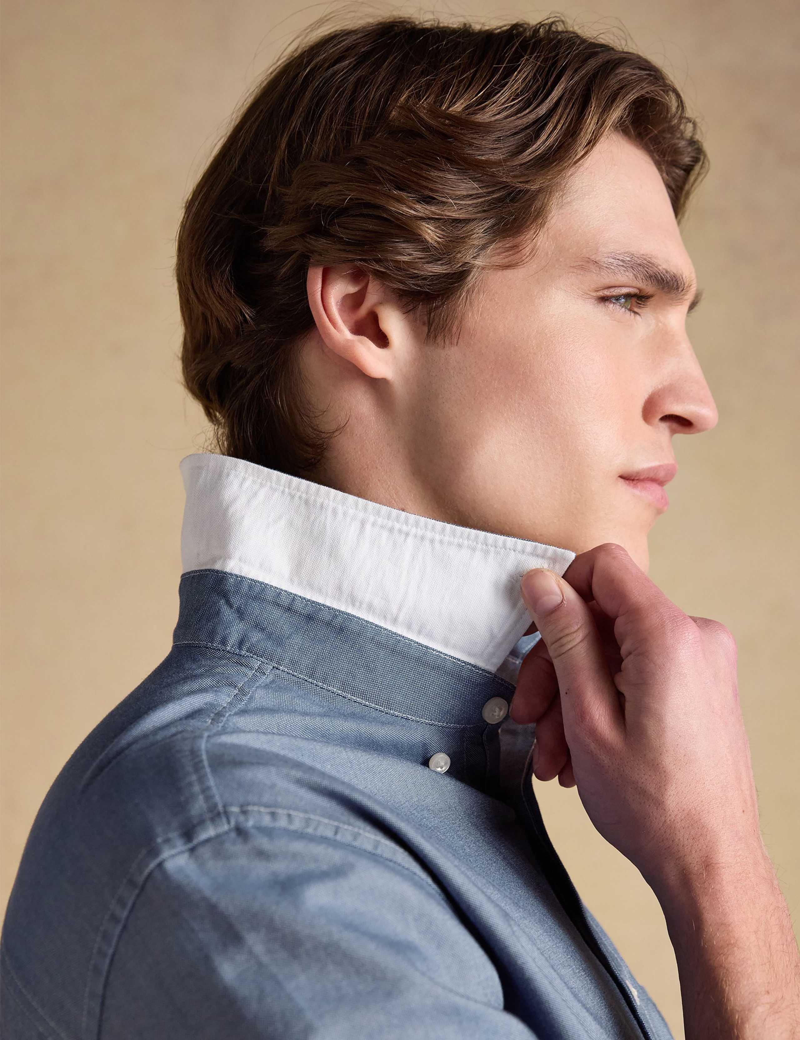 Regular Fit Pure Cotton Oxford Shirt 5 of 7