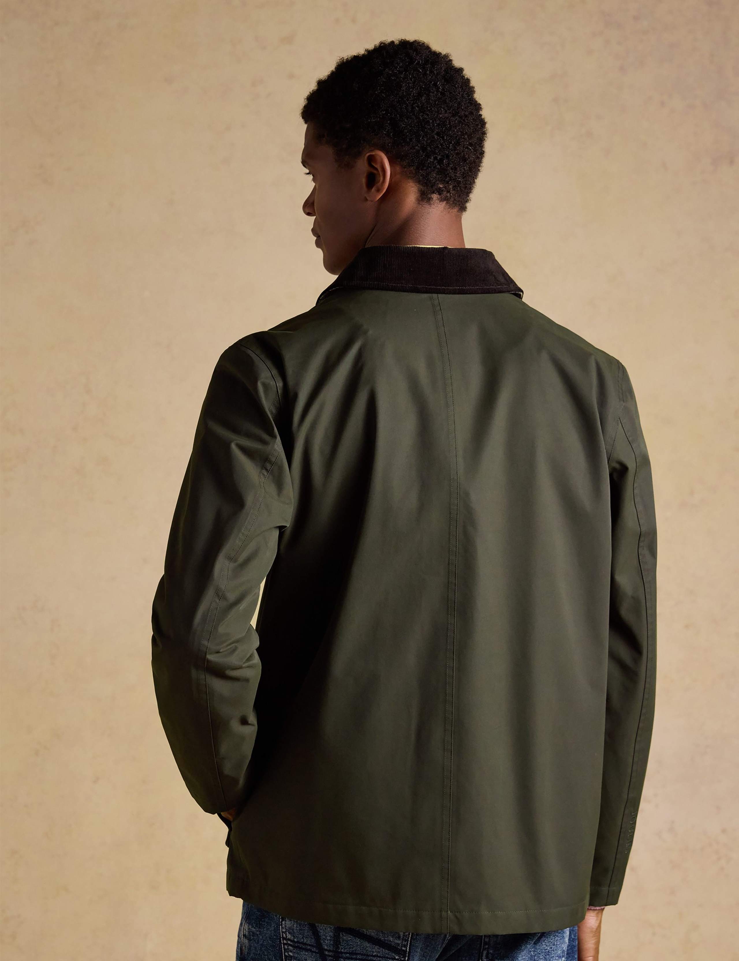 Cotton Rich Waterproof Cord Collar Coat 5 of 11