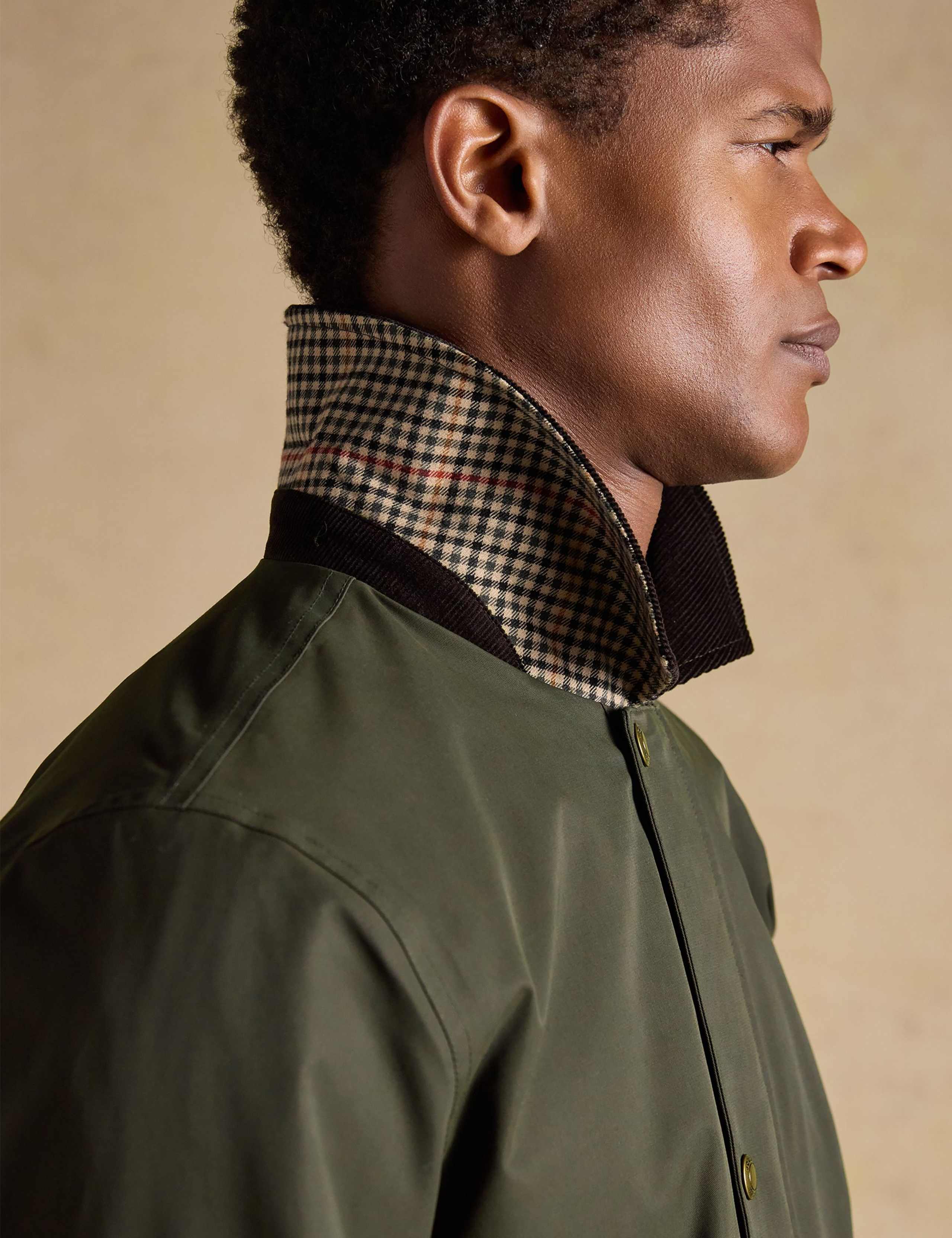 Cotton Rich Waterproof Cord Collar Coat 6 of 11