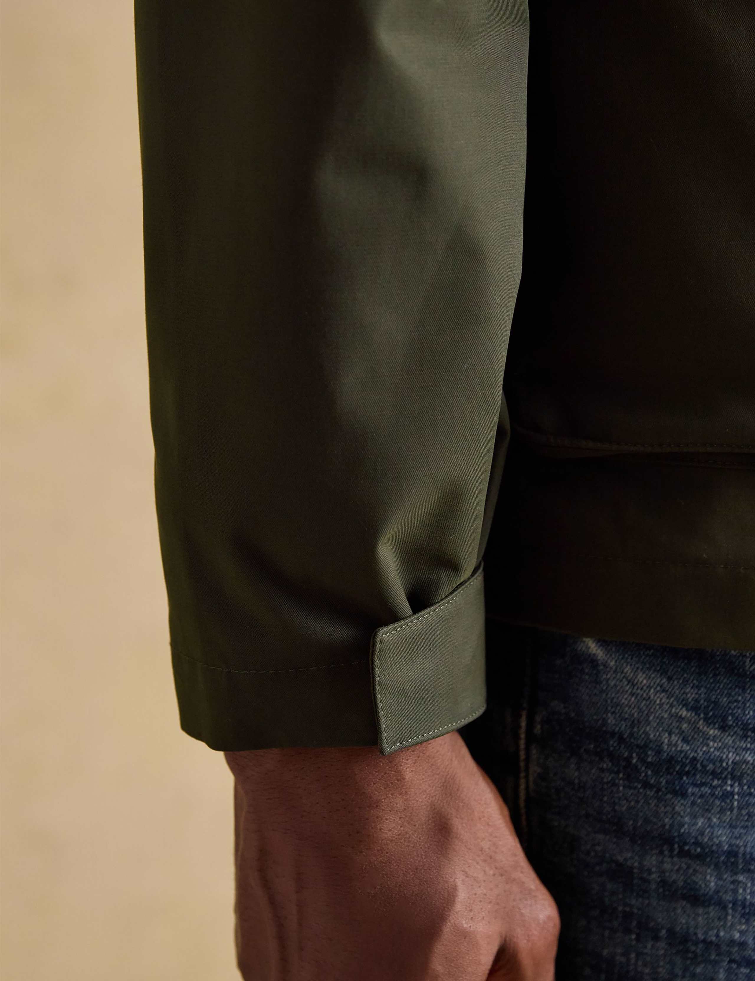 Cotton Rich Waterproof Cord Collar Coat 9 of 11