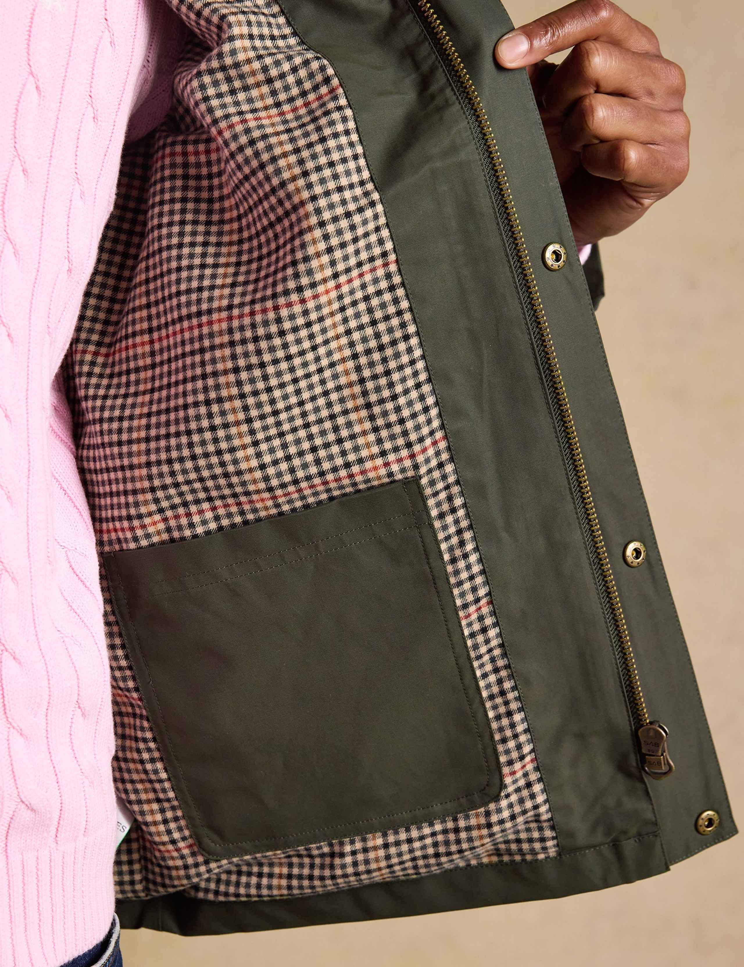 Cotton Rich Waterproof Cord Collar Coat 10 of 11