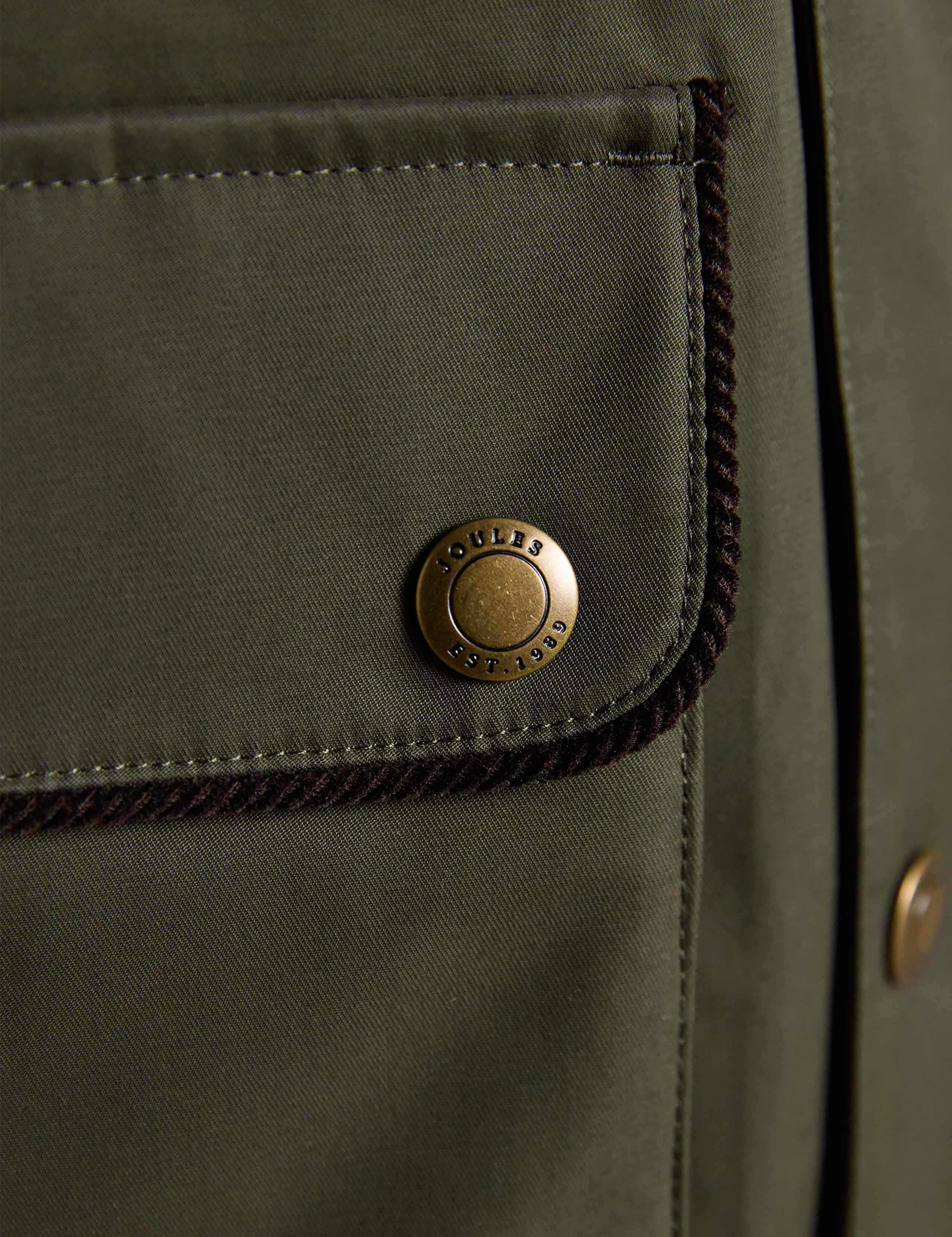 Cotton Rich Waterproof Cord Collar Coat 11 of 11