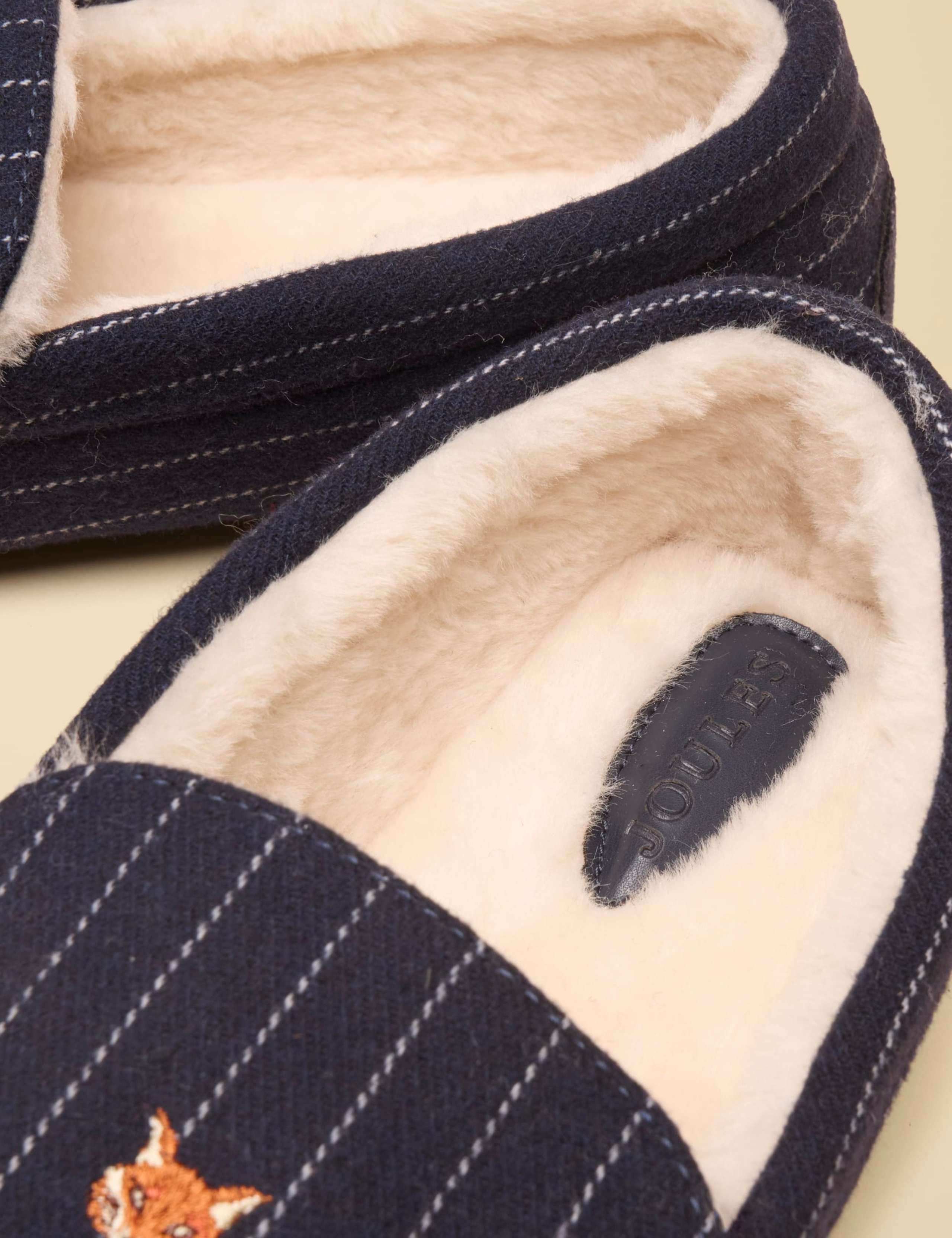 Fox Embroidered Moccasin Slippers 4 of 6