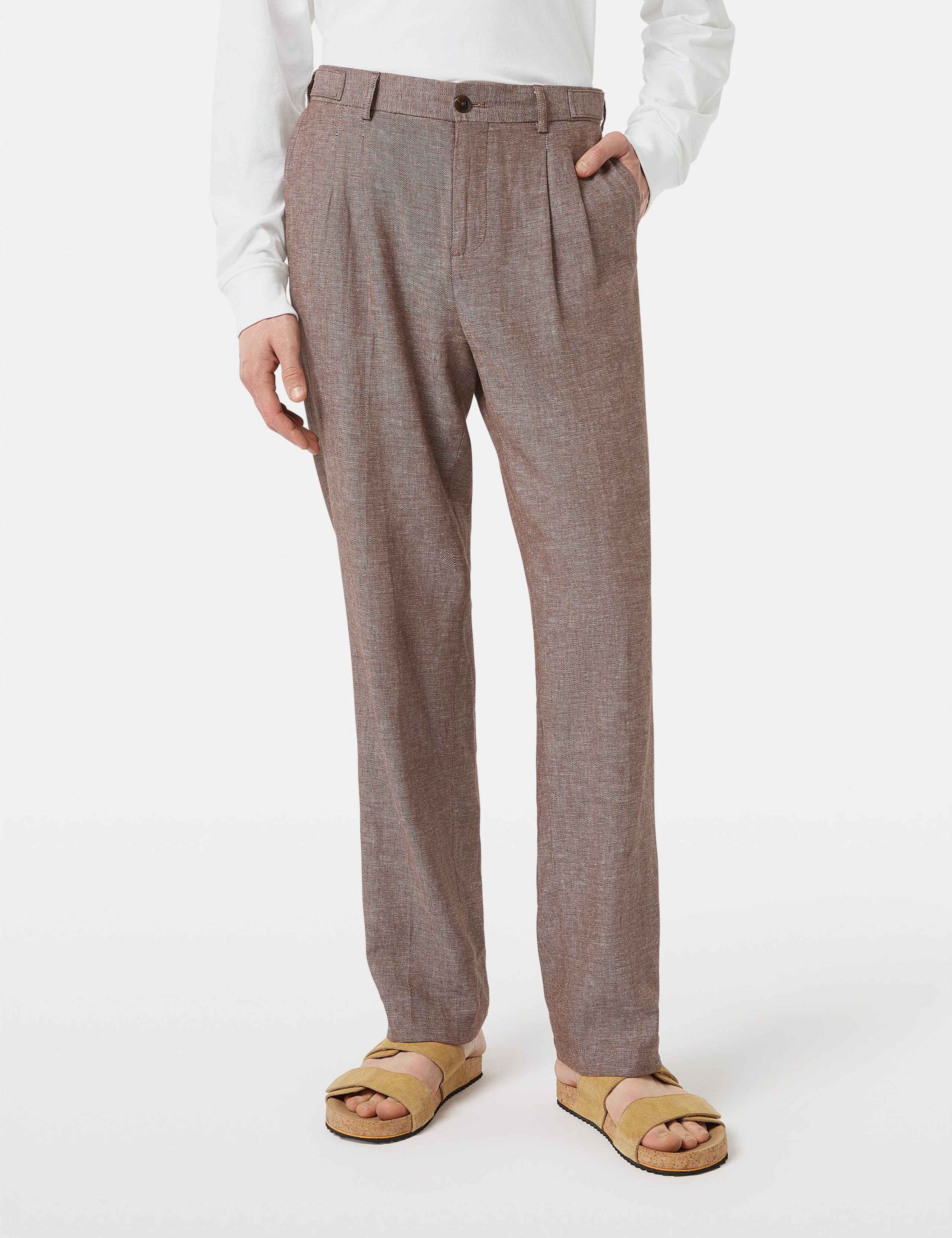 Regular Fit Wool Rich Chinos 2 of 4