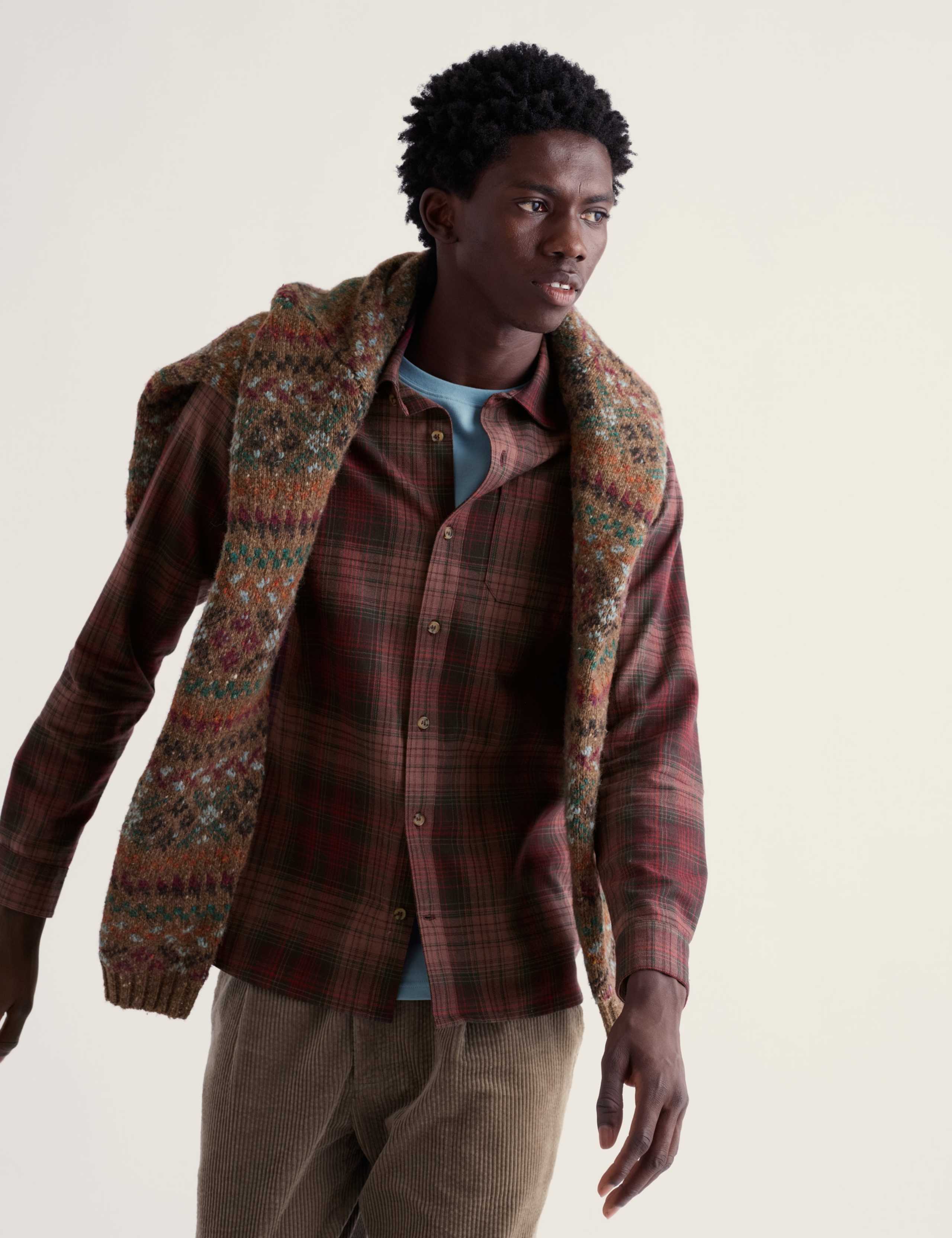 Regular Fit Pure Cotton Textured Shirt 4 of 5