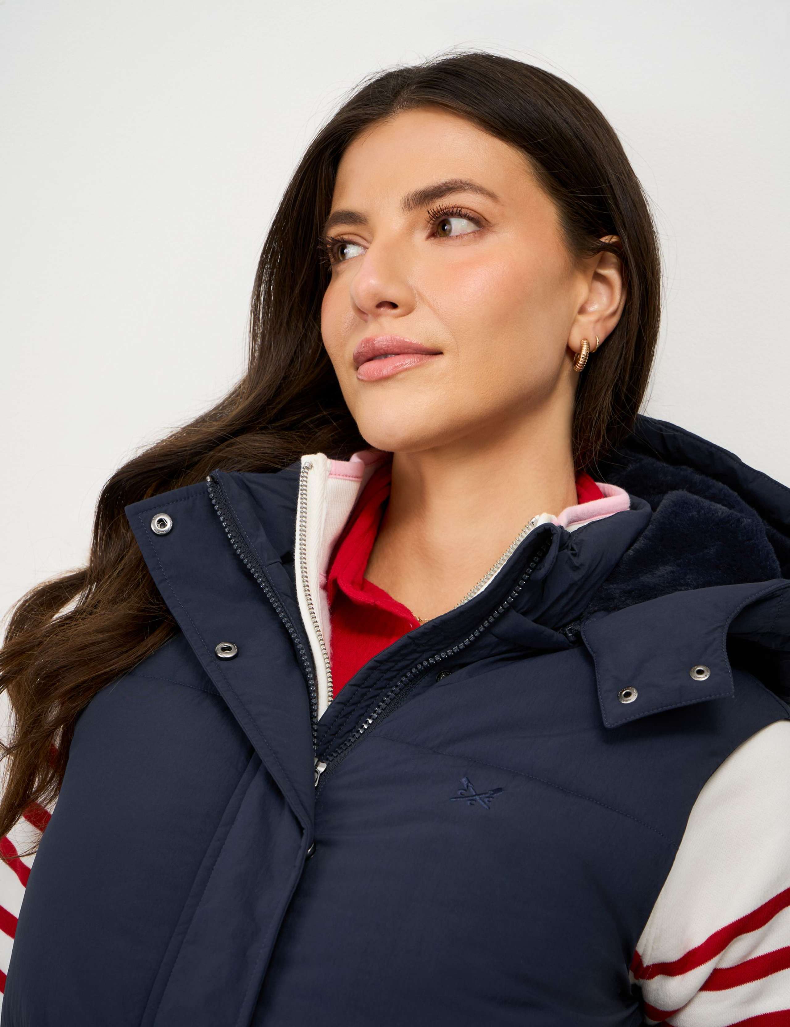 Midweight Padded Quilted Hooded Gilet 4 of 5