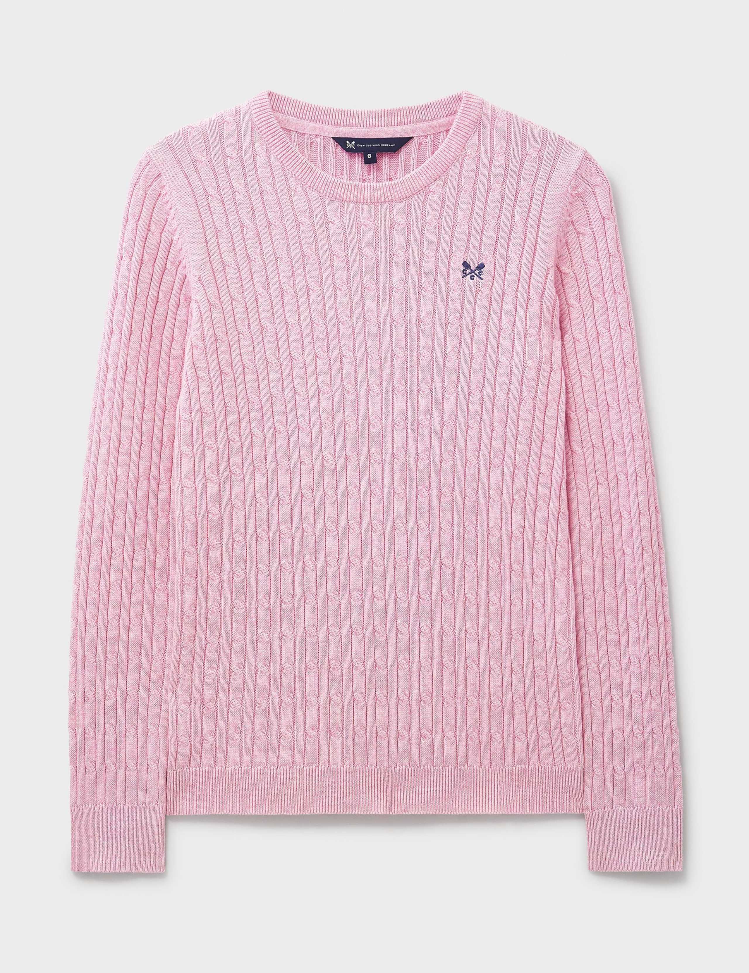 Cotton Rich Cable Knit Jumper 2 of 5