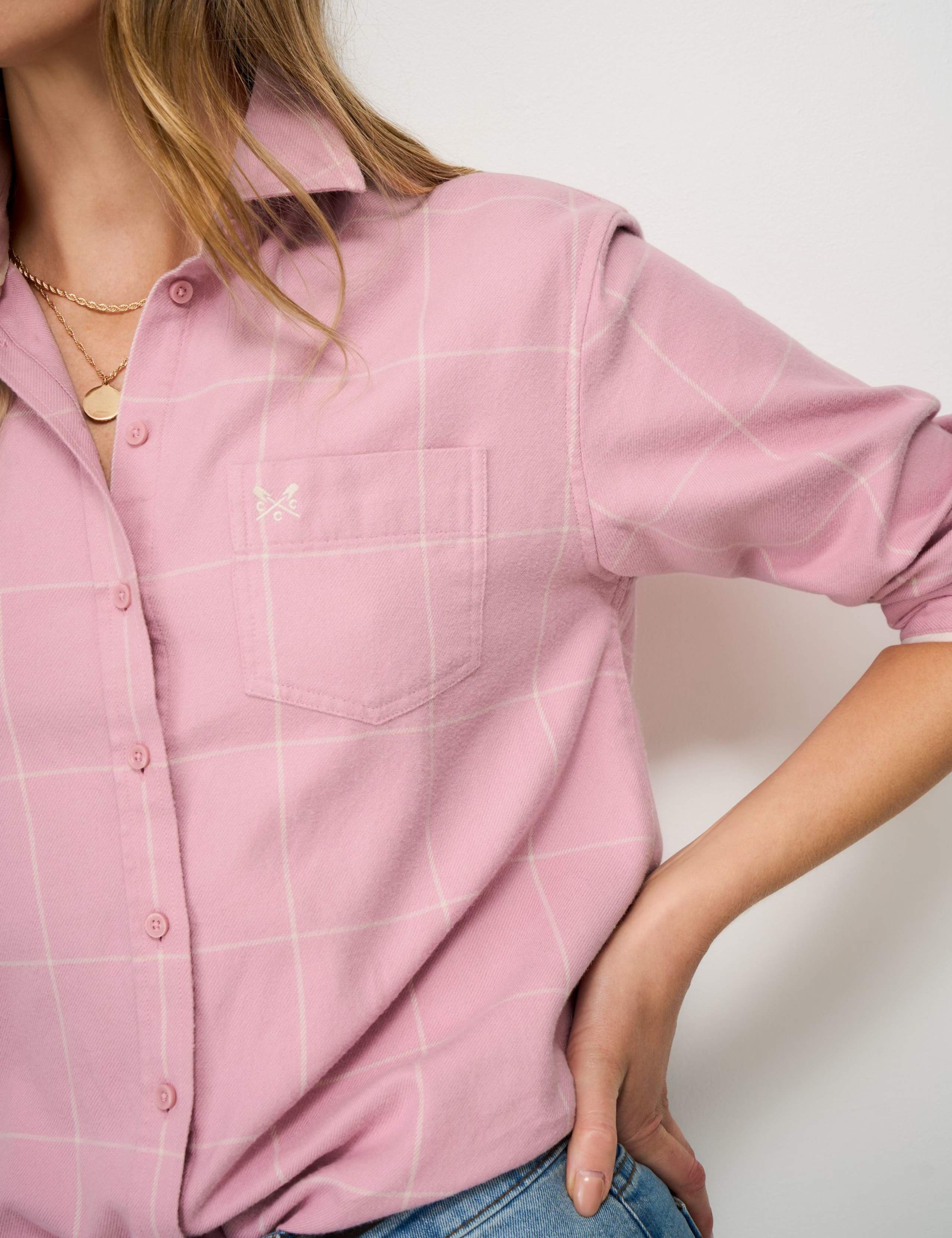 Pure Cotton Checked Relaxed Shirt 4 of 5
