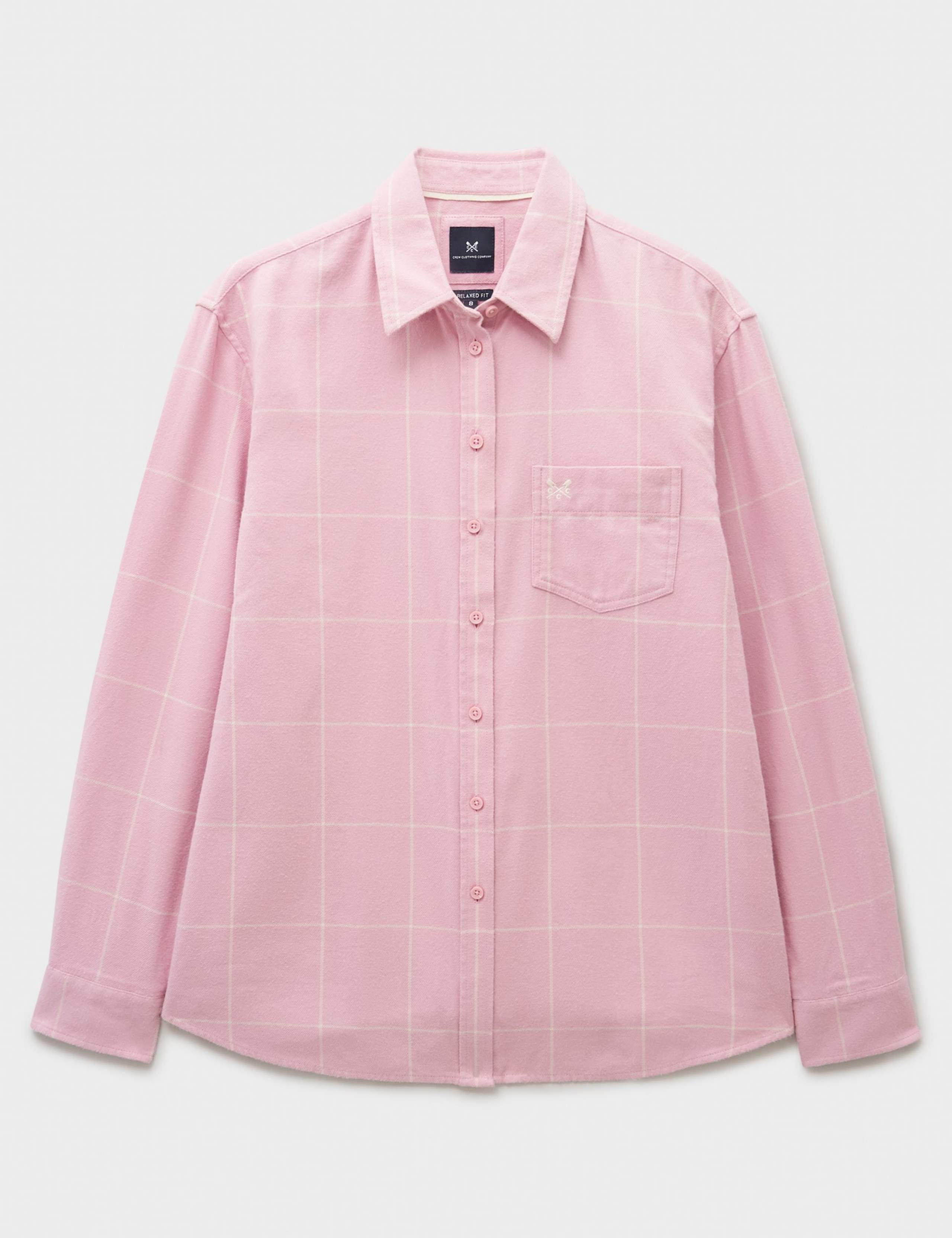 Pure Cotton Checked Relaxed Shirt 2 of 5