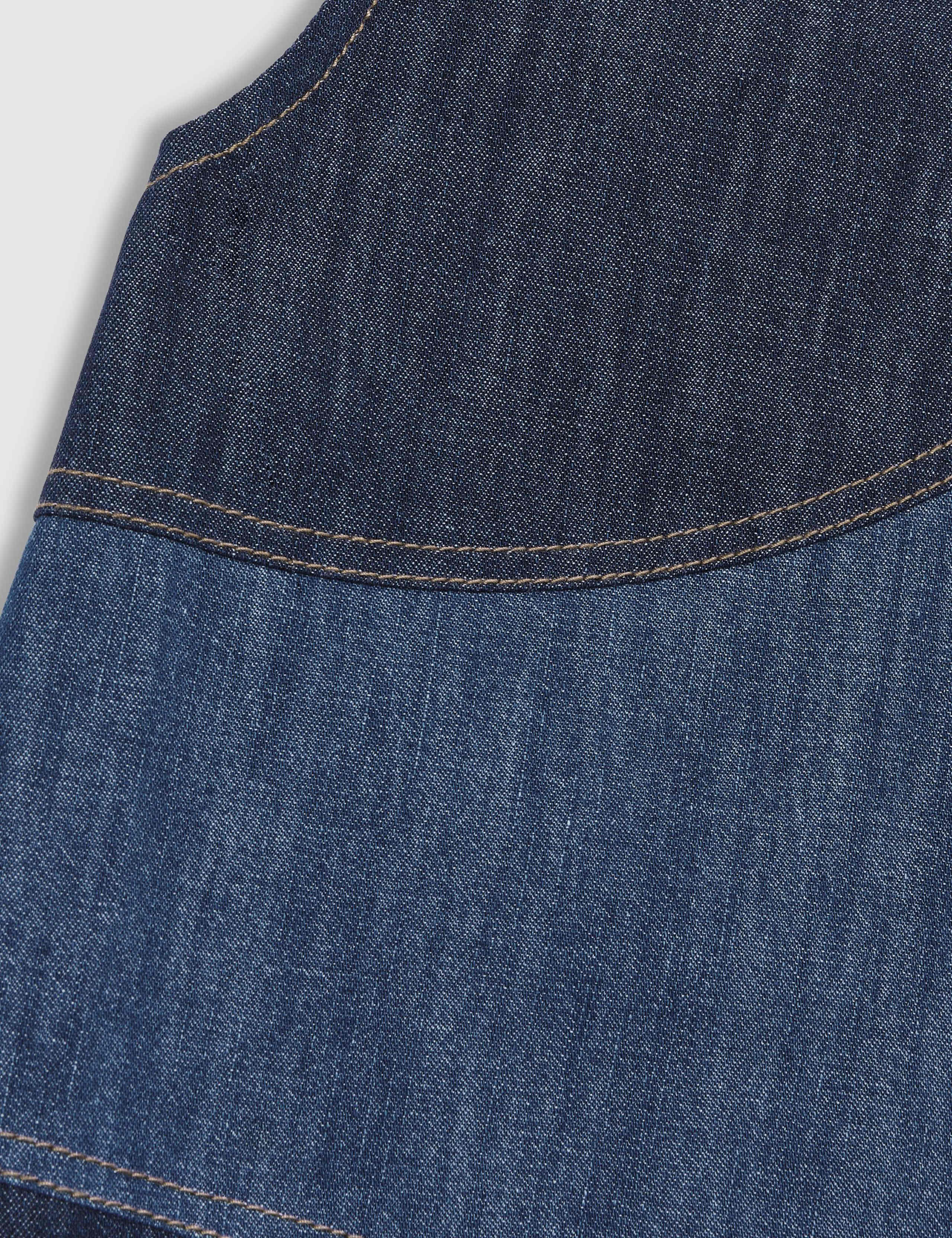 Pure Cotton Denim Patchwork Dress (9-14 Yrs) 4 of 4