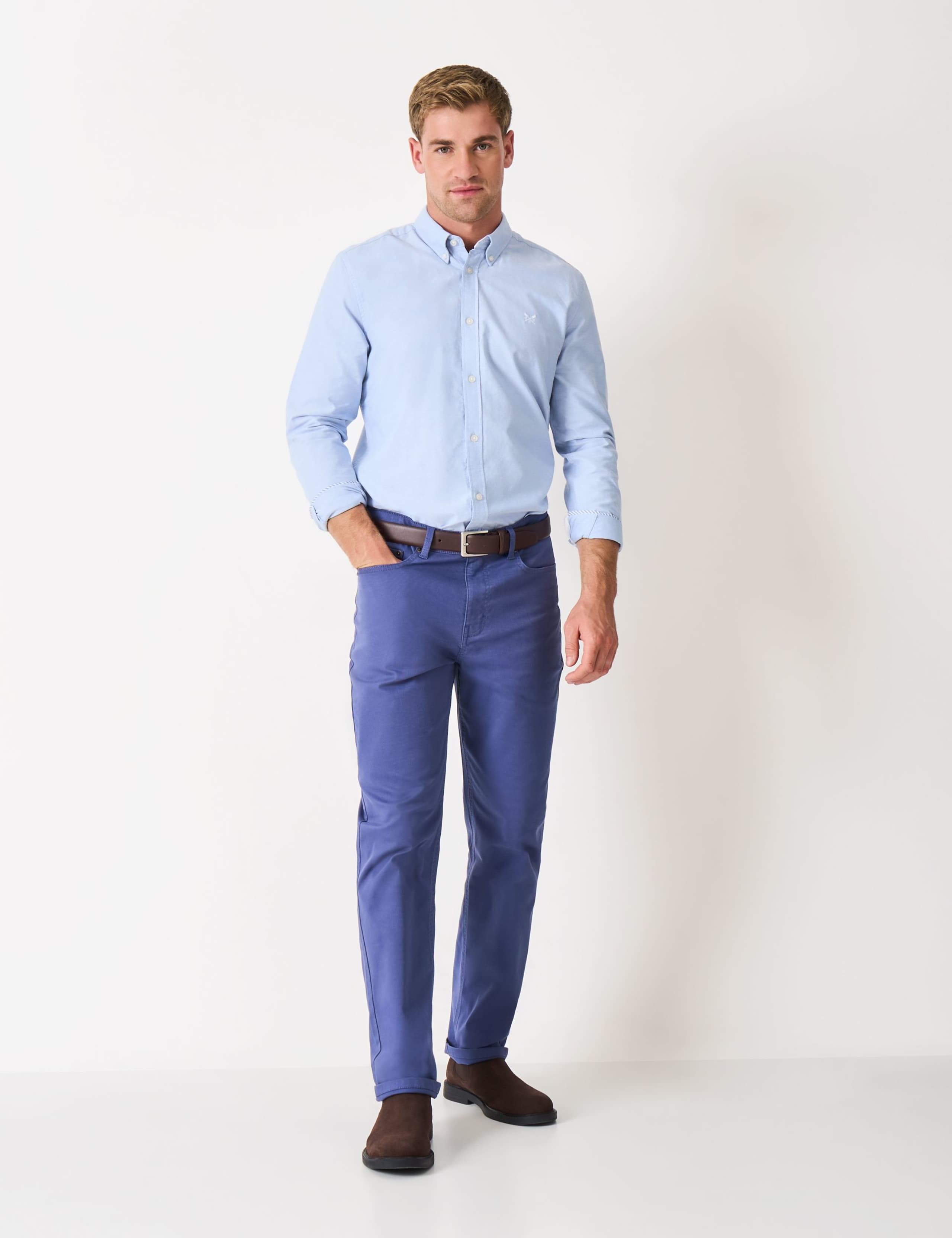 Regular Fit Pure Cotton Oxford Shirt 1 of 4