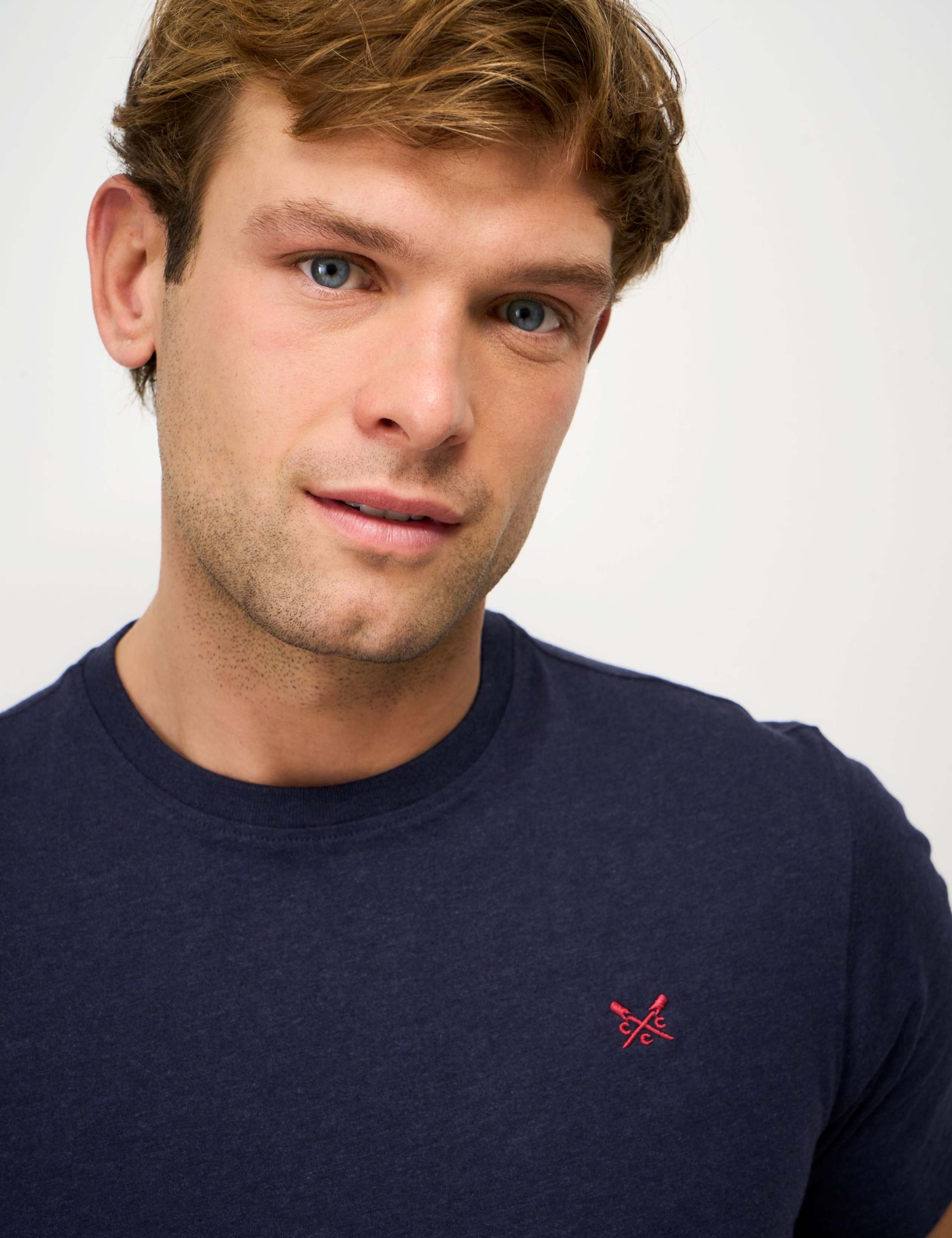 Pure Cotton Crew Neck T-Shirt 4 of 5