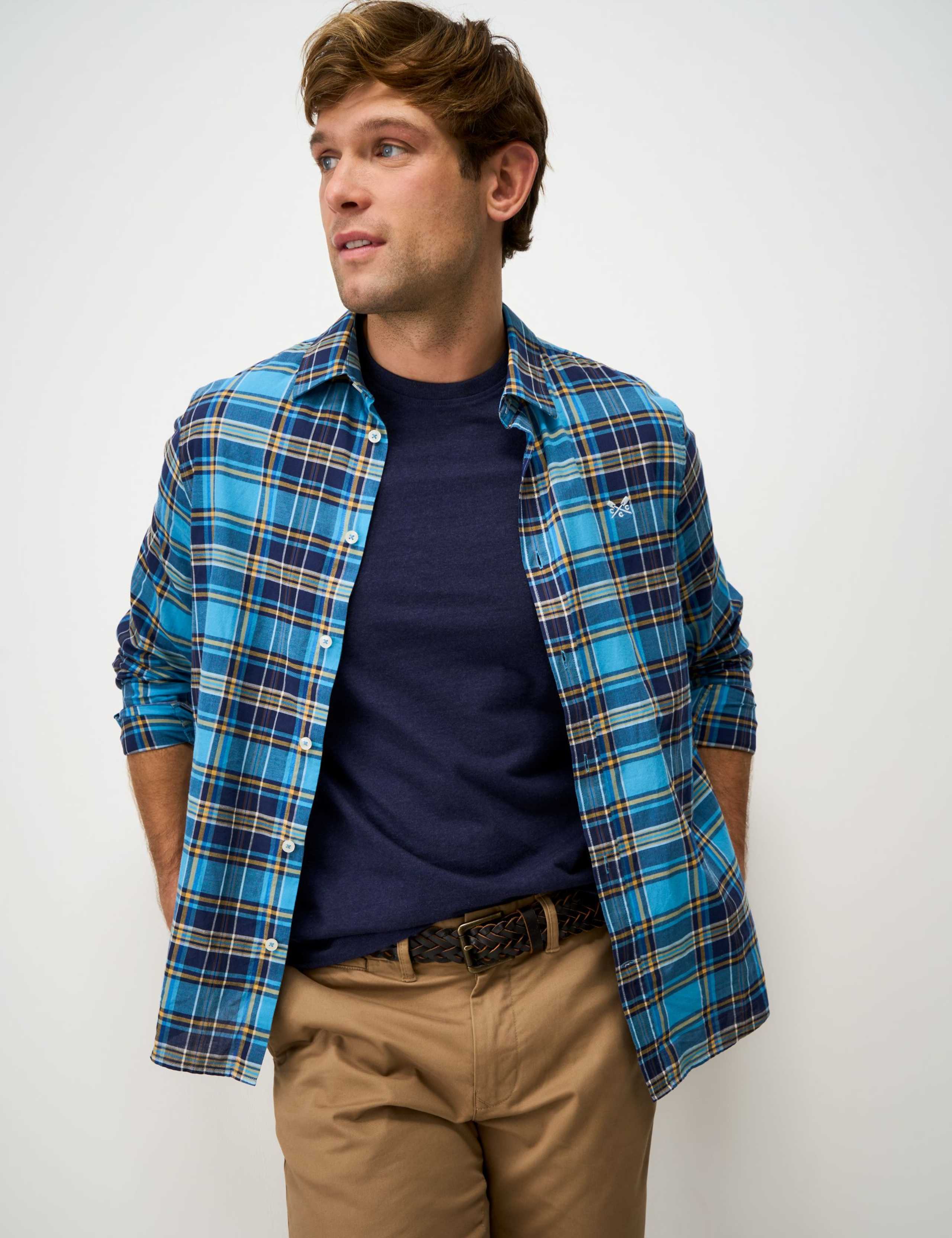 Pure Cotton Crew Neck T-Shirt 5 of 5