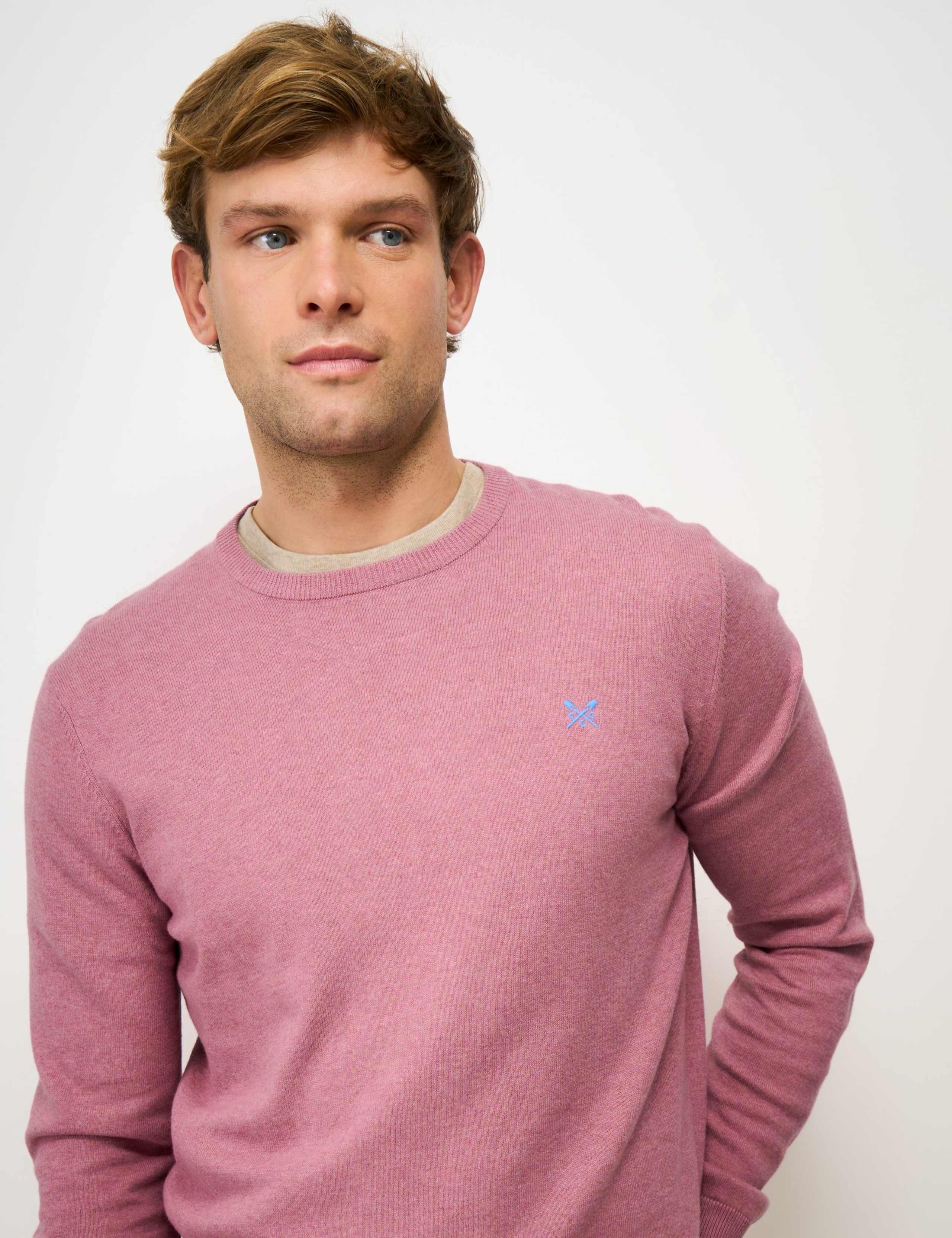 Pure Cotton Half Zip Long Sleeve Jumper 5 of 5