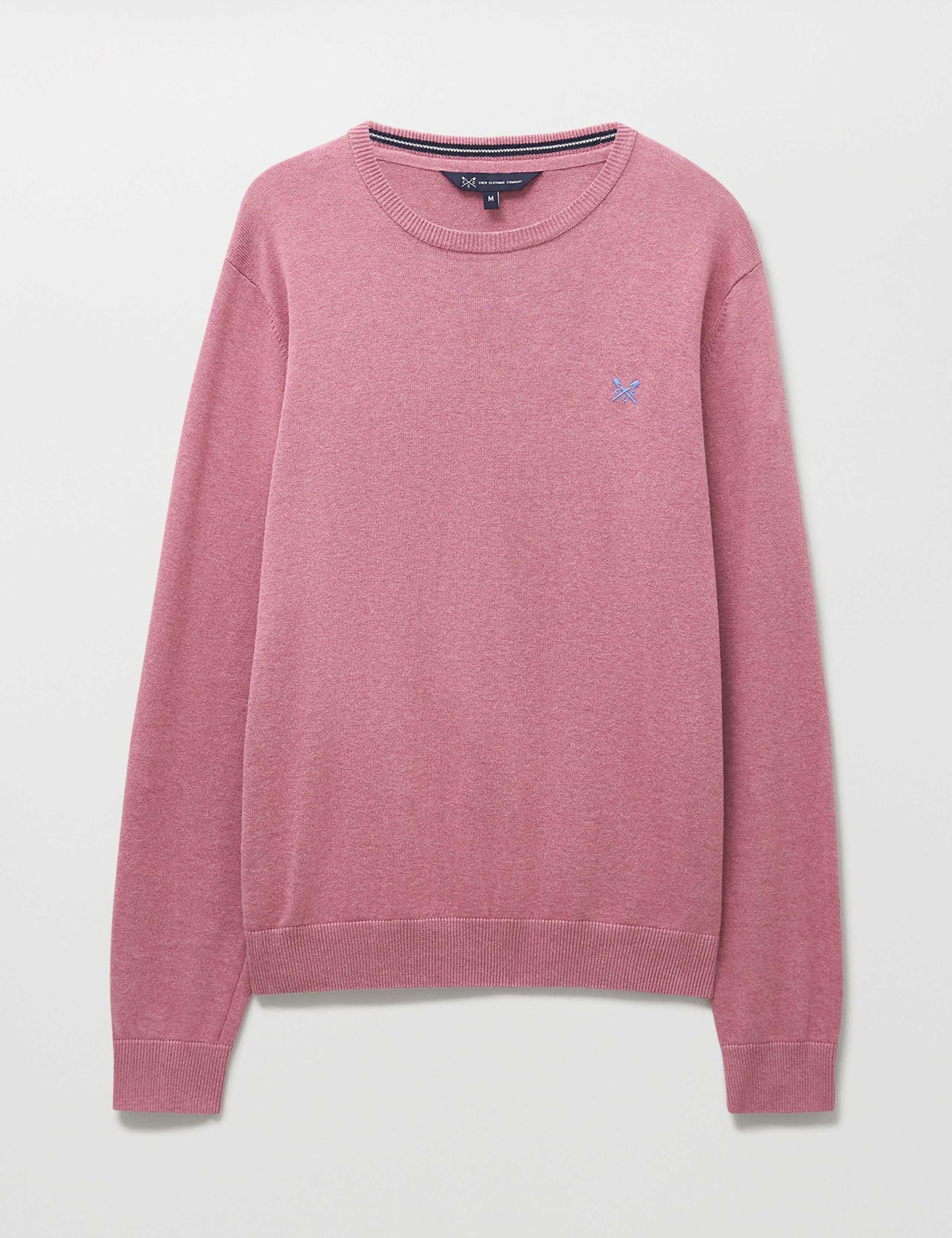 Pure Cotton Half Zip Long Sleeve Jumper 2 of 5