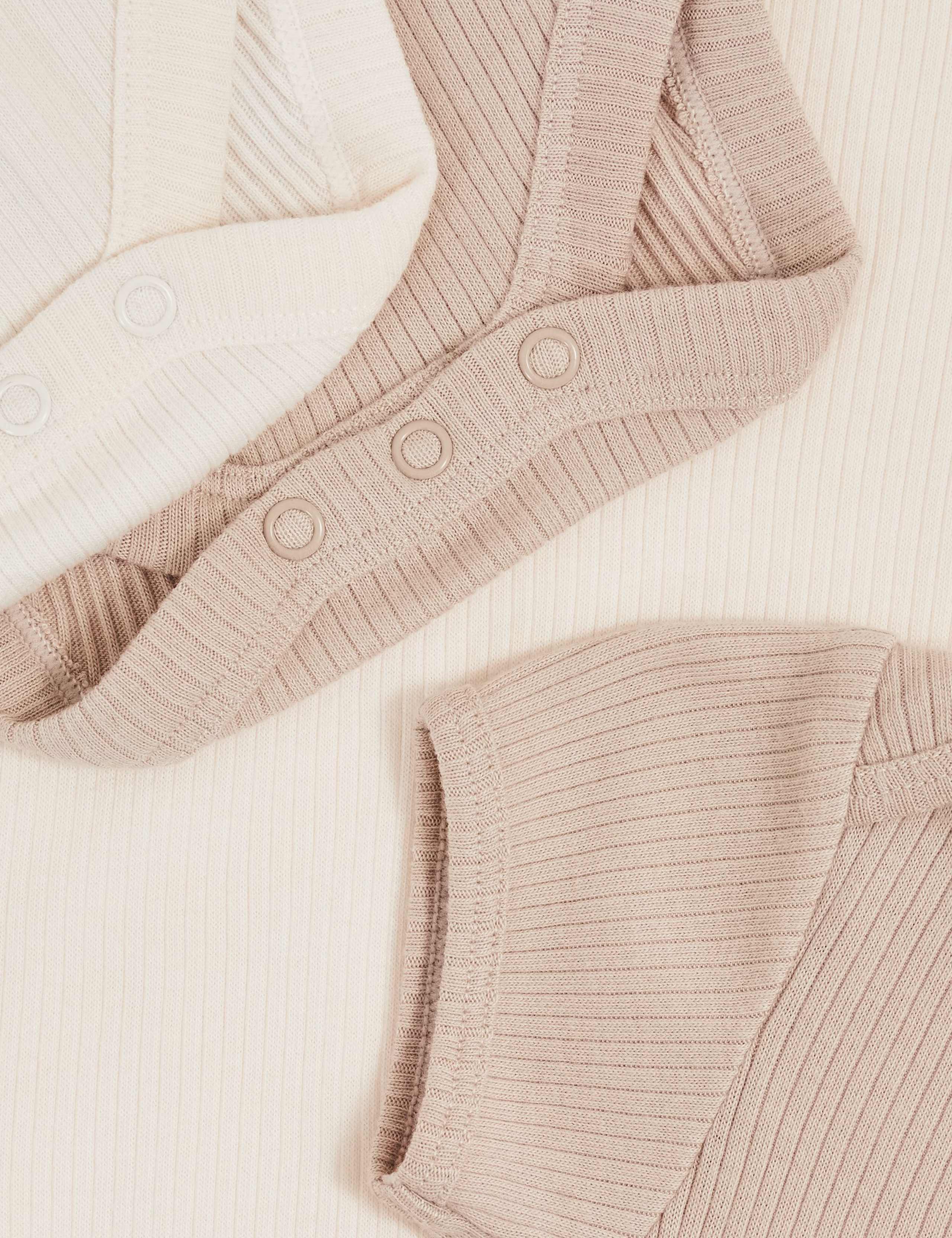 4pk Cotton Blend Bodysuits Gift Set (0-12 Mths) 2 of 3