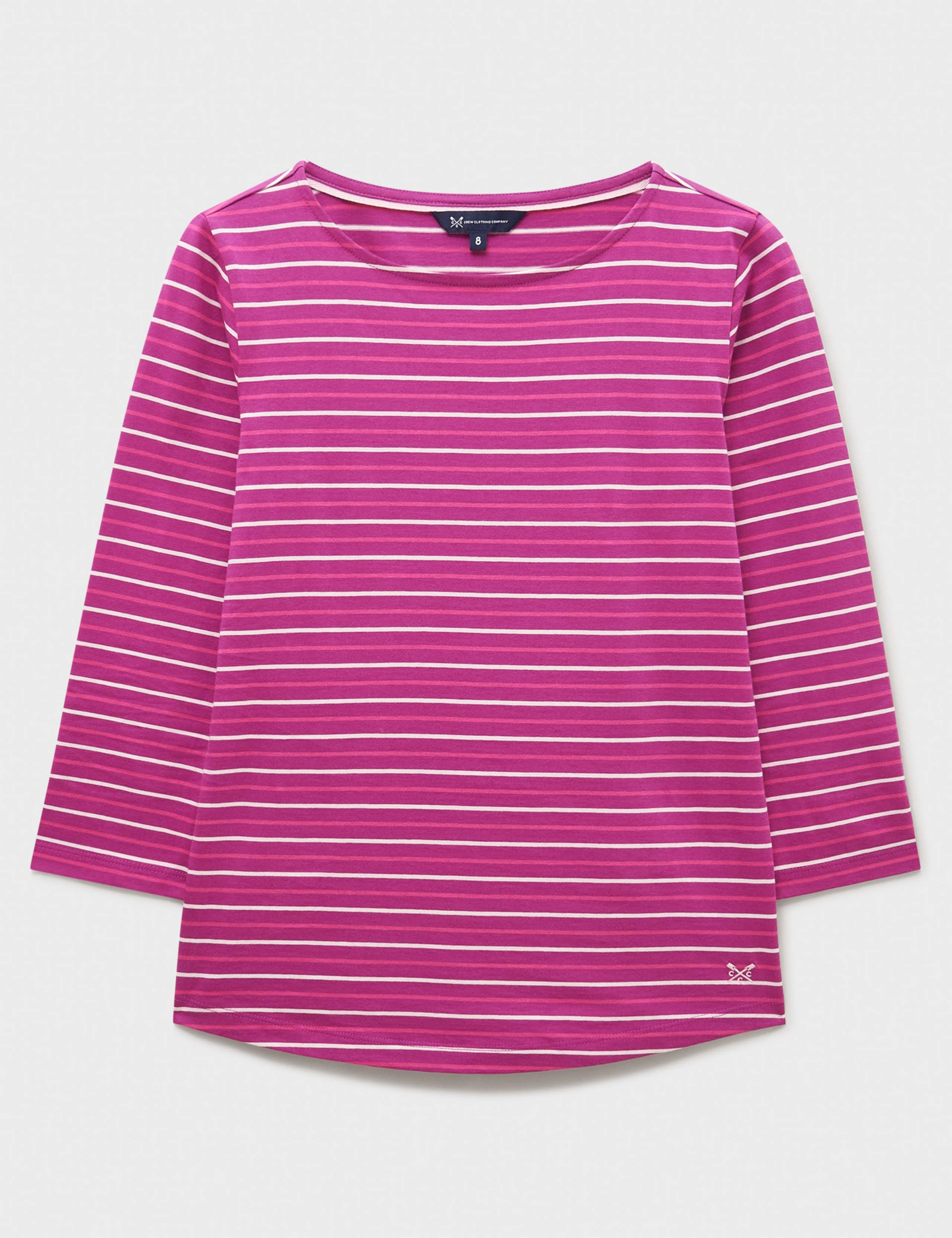 Pure Cotton Striped Top 2 of 5