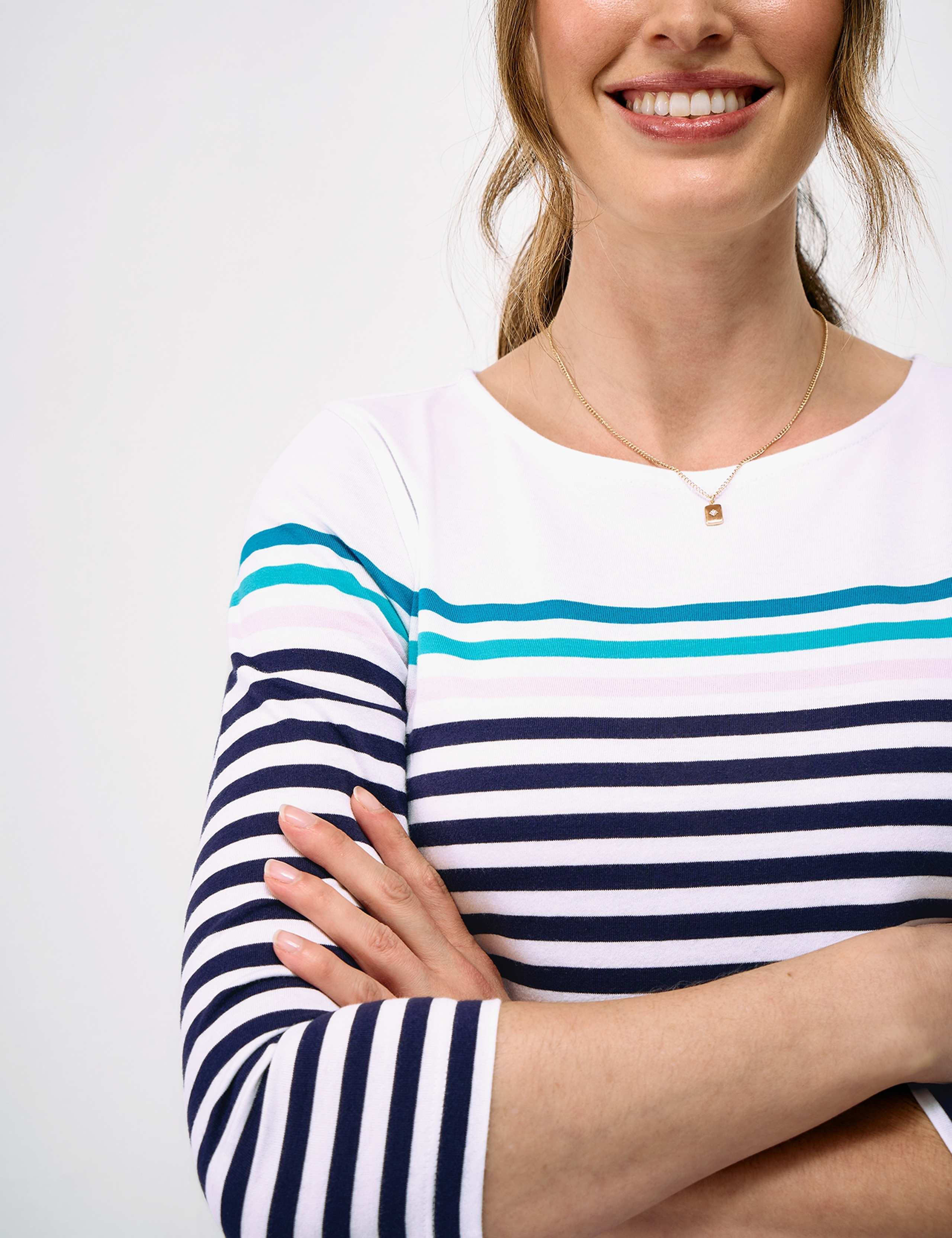 Pure Cotton Striped Top 5 of 5