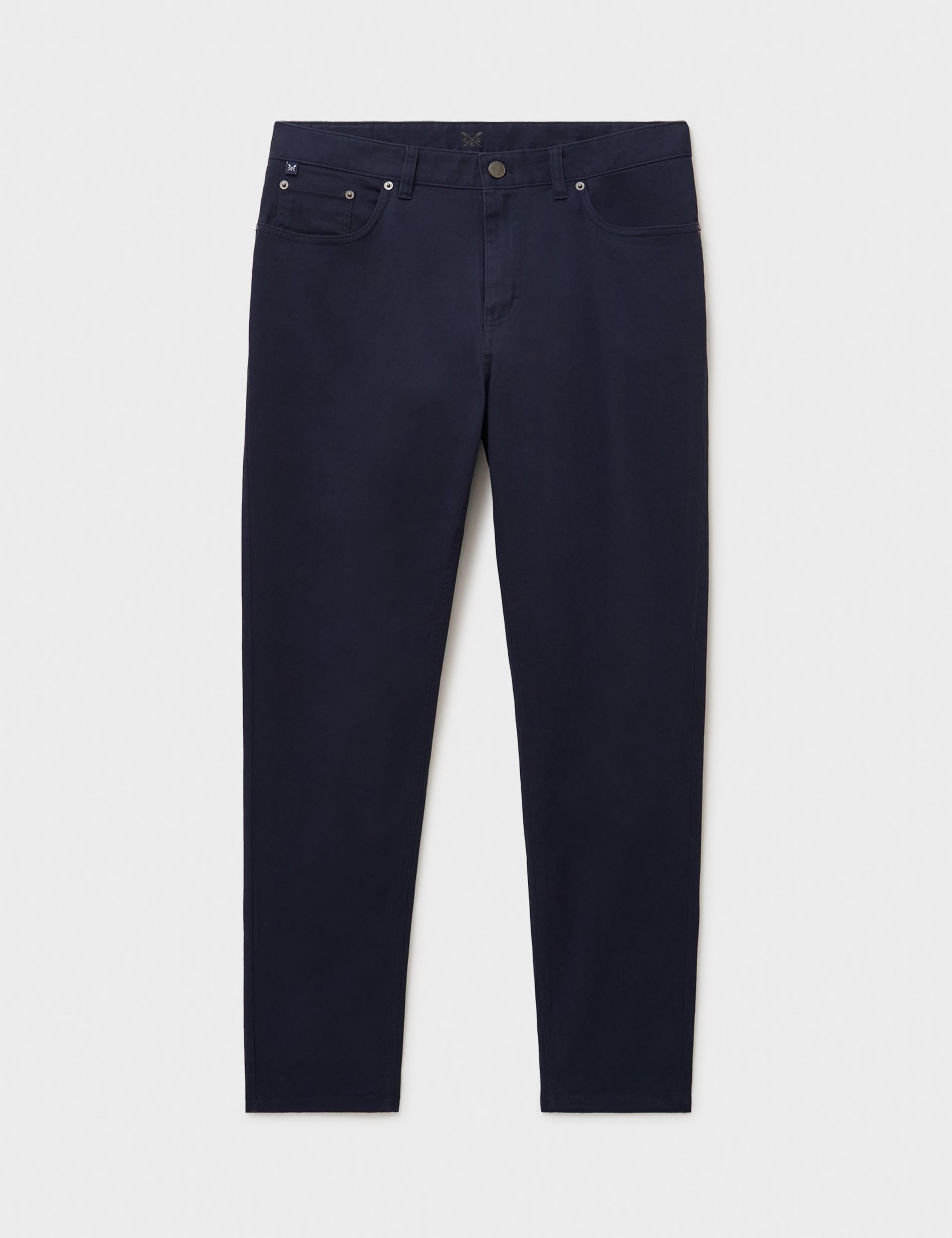 Slim Fit Pure Cotton Twill Trousers 2 of 5