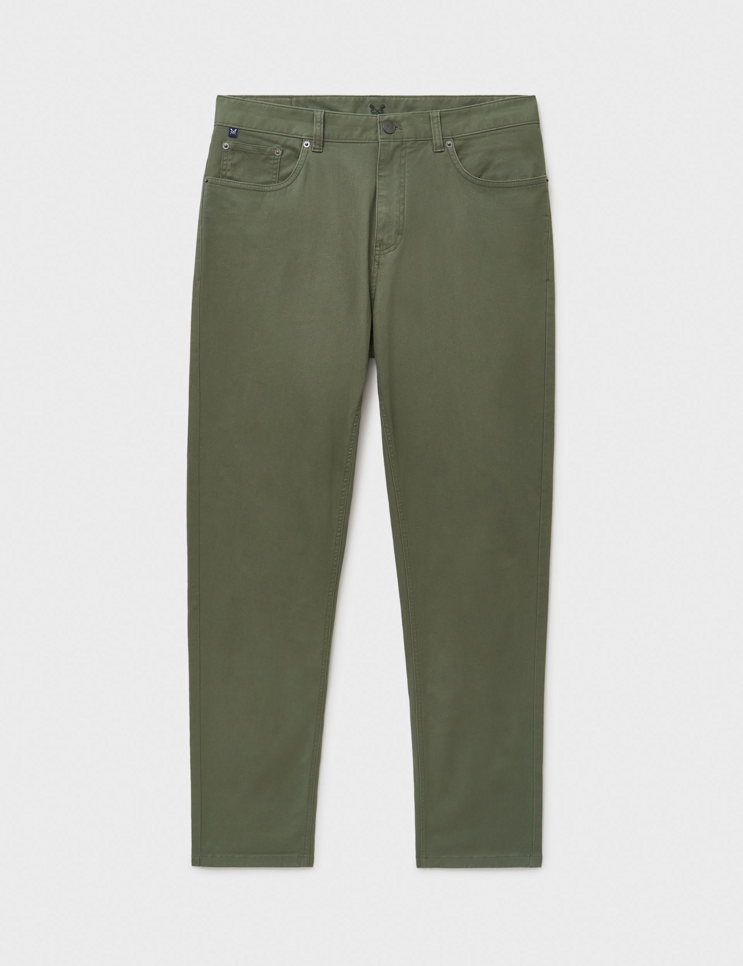 Slim Fit Pure Cotton Twill Trousers 2 of 4