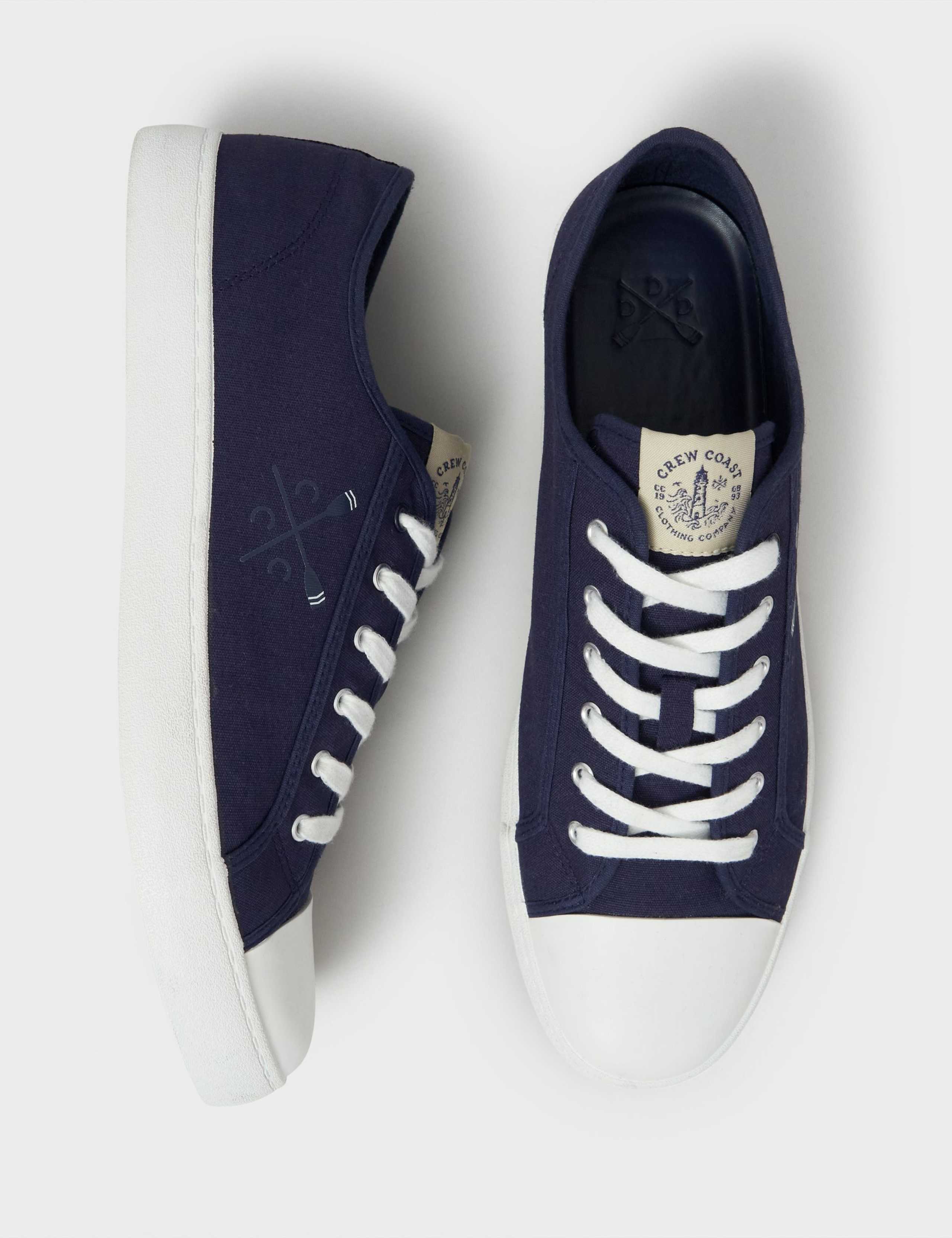 Canvas Lace Up Trainers 2 of 4