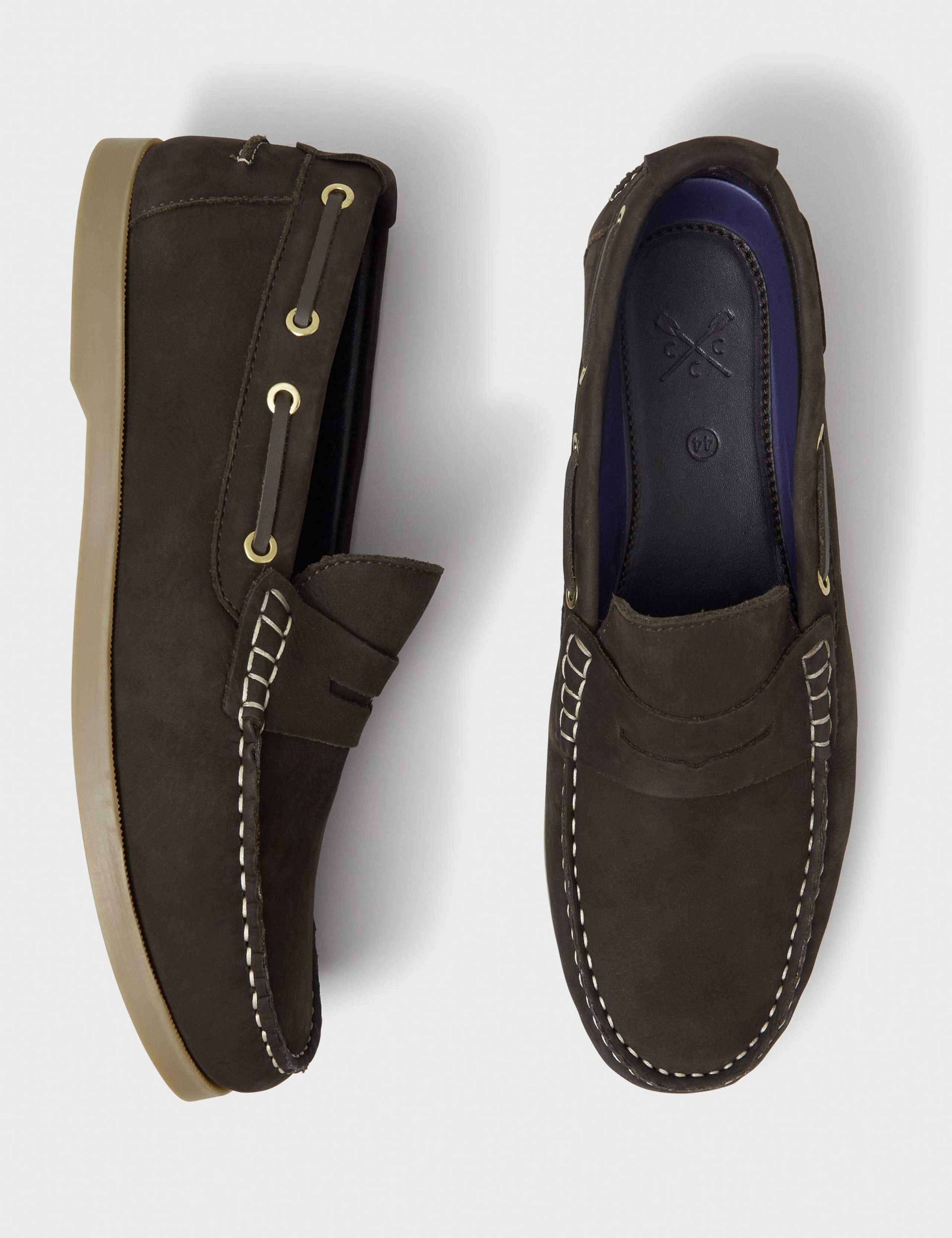 Nubuck Slip-On Deck Shoes 2 of 4