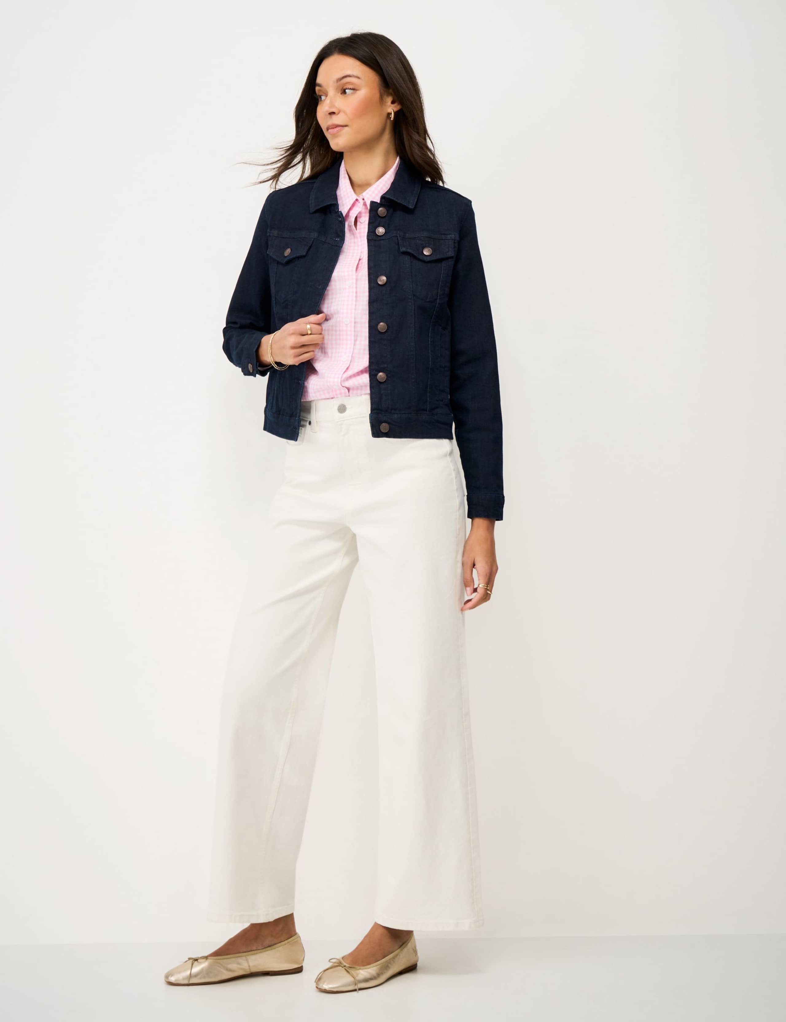 Cotton Rich Denim Western Jacket 3 of 5