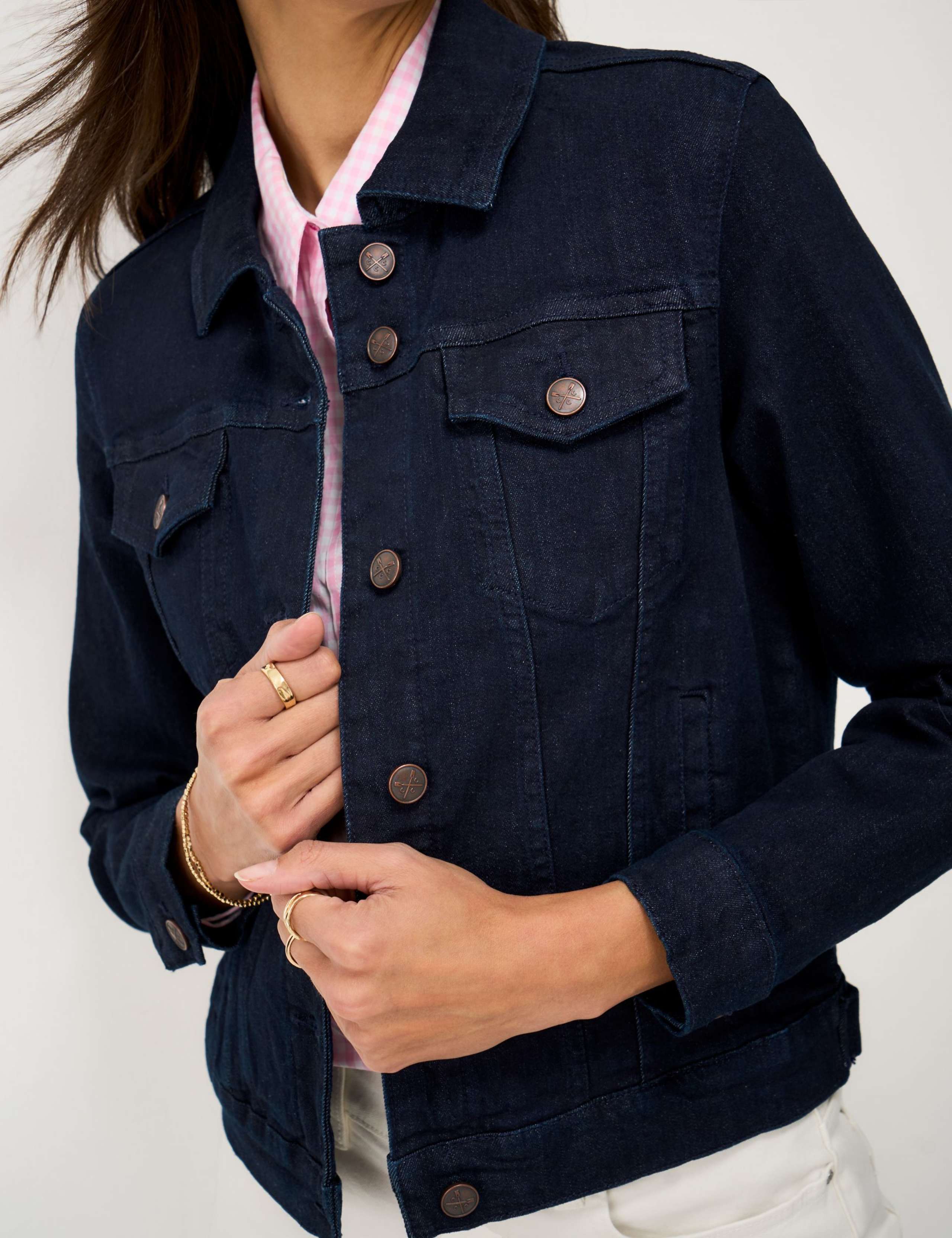 Cotton Rich Denim Western Jacket 4 of 5