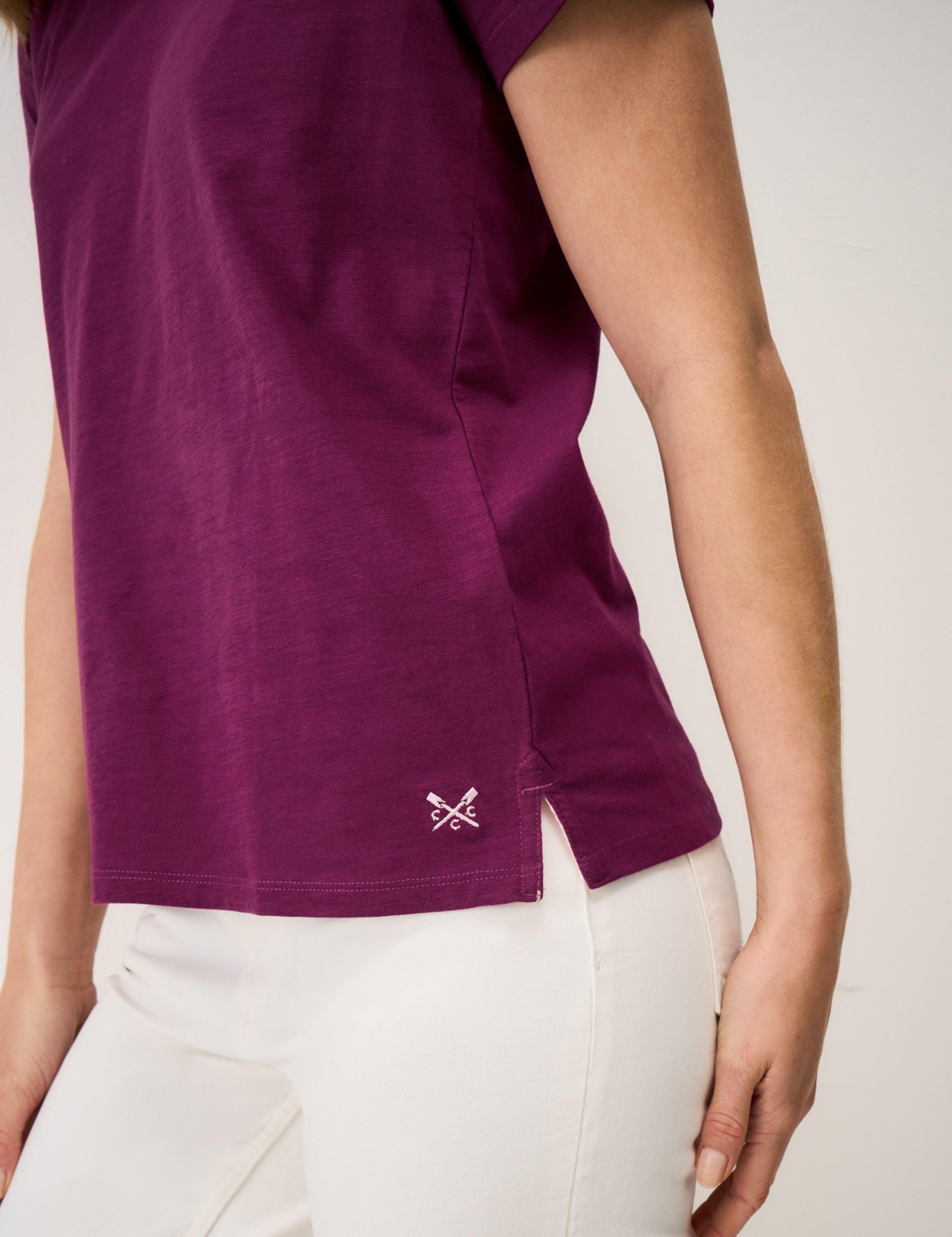 Pure Cotton V Neck T-Shirt 3 of 5